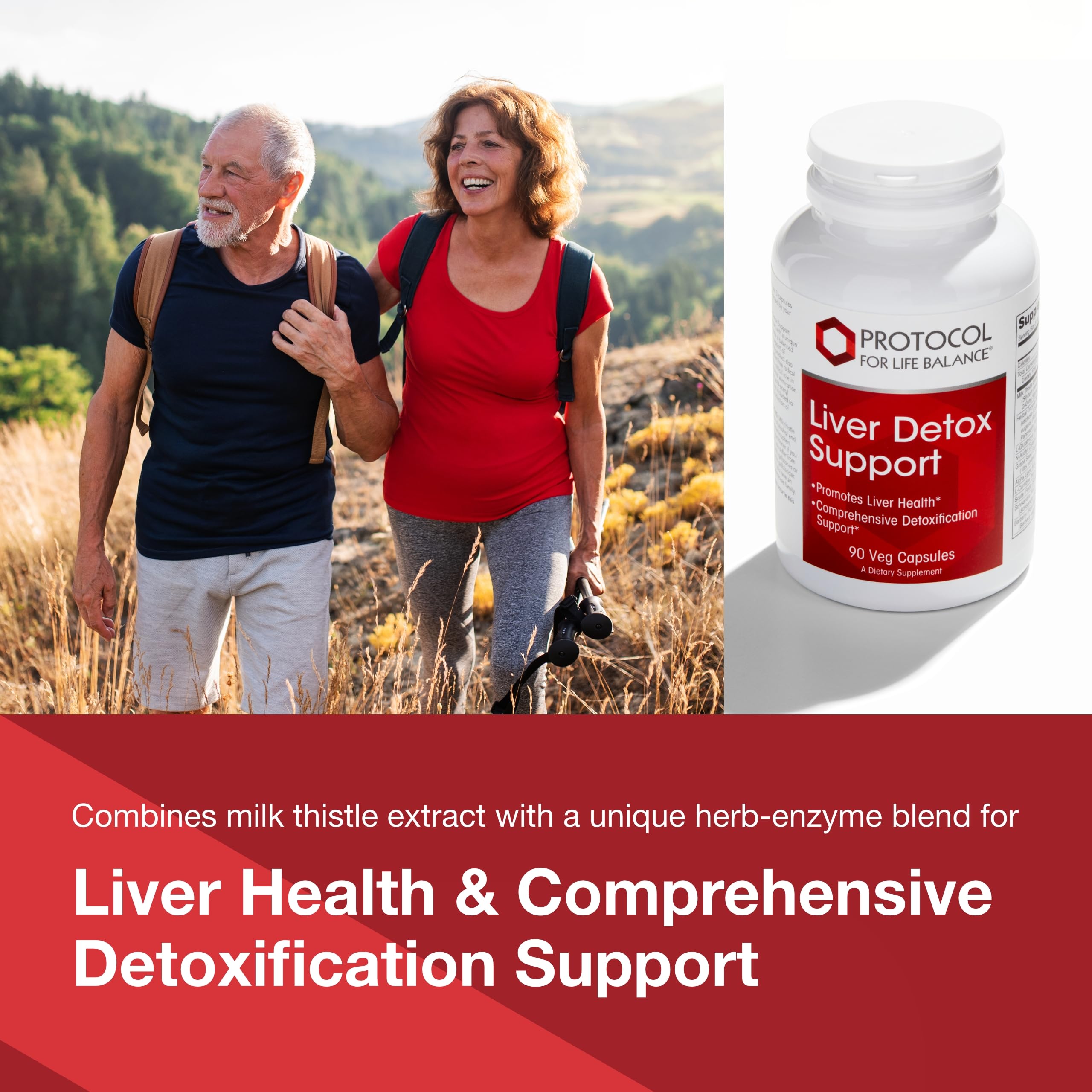 Foto 3 | Supplement Protocol Liver Detox Support 90 Cápsulas Vegetarianas - Venta Internacional.