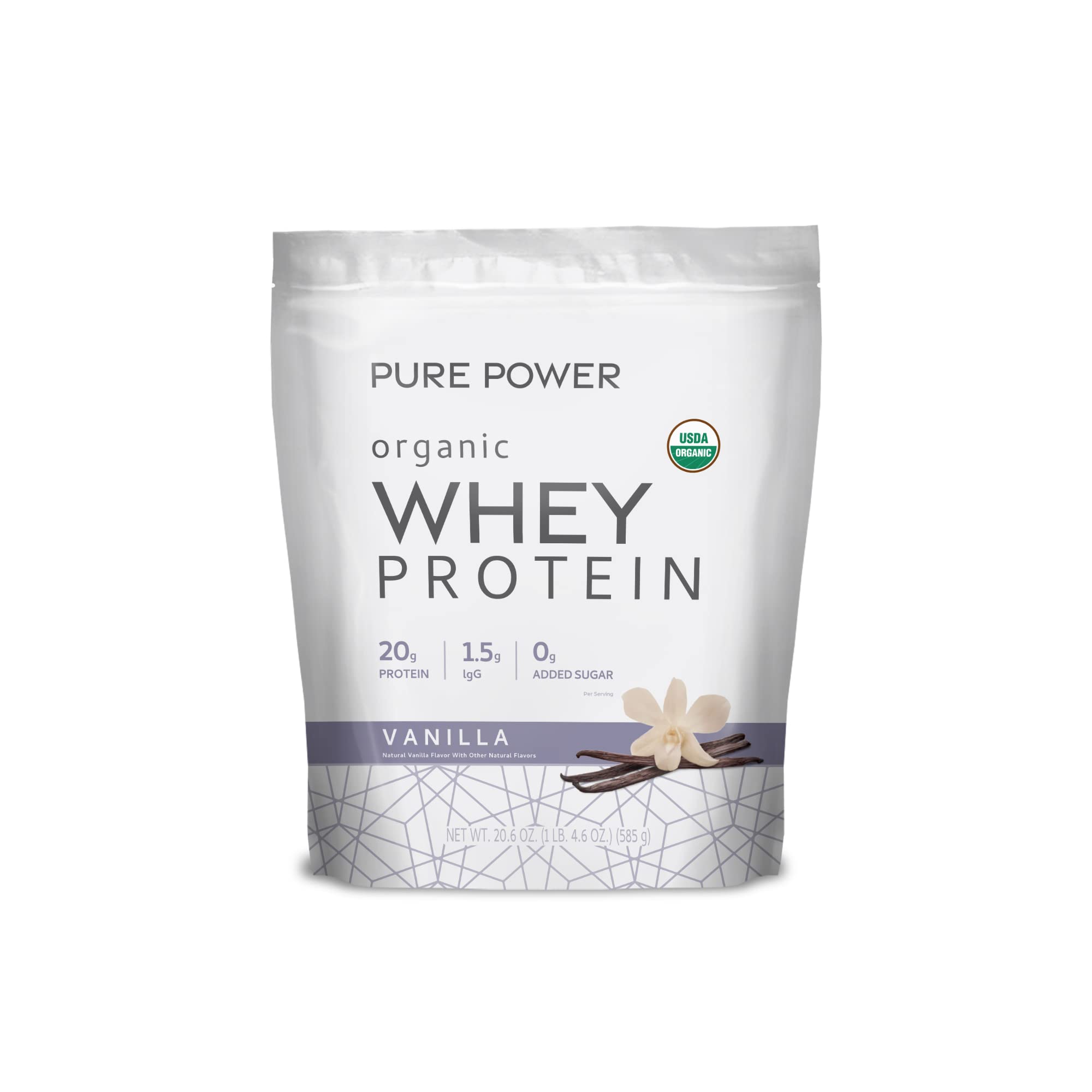 Foto 1 | Proteína En Polvo Dr. Mercola Organic Miracle Whey Vanilla 585 G - Venta Internacional.