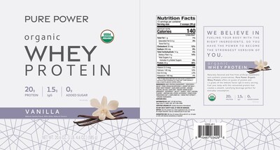 Foto 3 | Proteína En Polvo Dr. Mercola Organic Miracle Whey Vanilla 585 G - Venta Internacional.