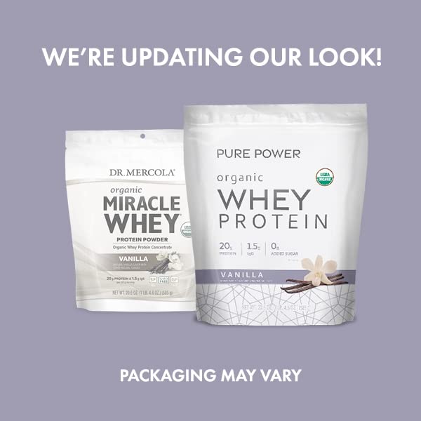 Foto 4 | Proteína En Polvo Dr. Mercola Organic Miracle Whey Vanilla 585 G - Venta Internacional.