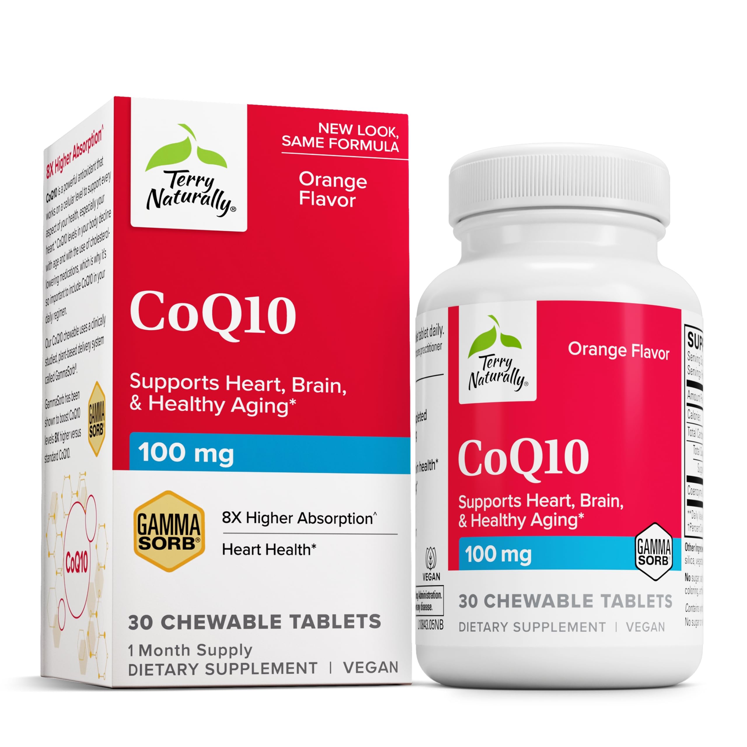 Foto 1 | Suplemento Terry Naturally Coq10 Chewables 30 Masticables - Venta Internacional.
