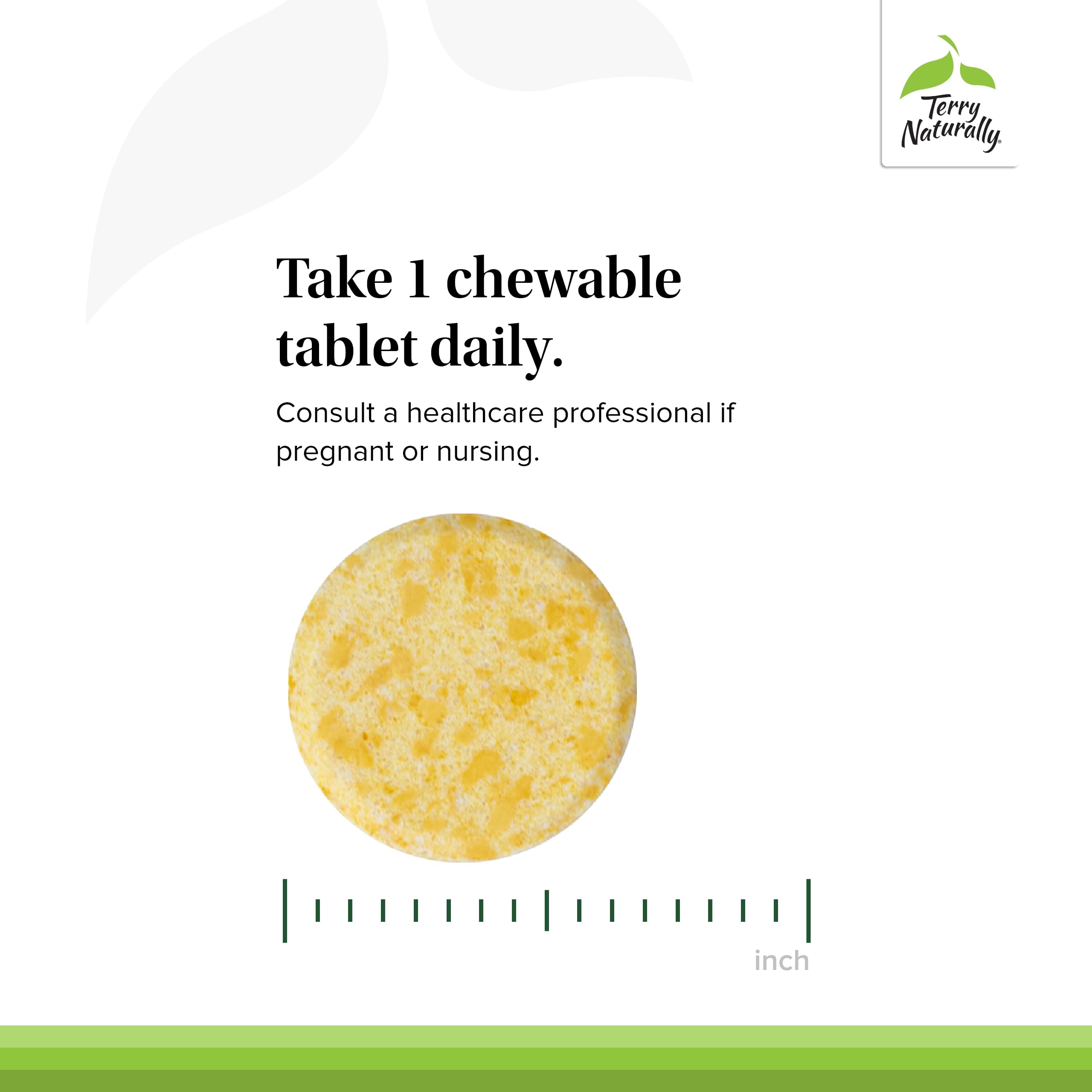Foto 5 pulgar | Suplemento Terry Naturally Coq10 Chewables 30 Masticables - Venta Internacional.