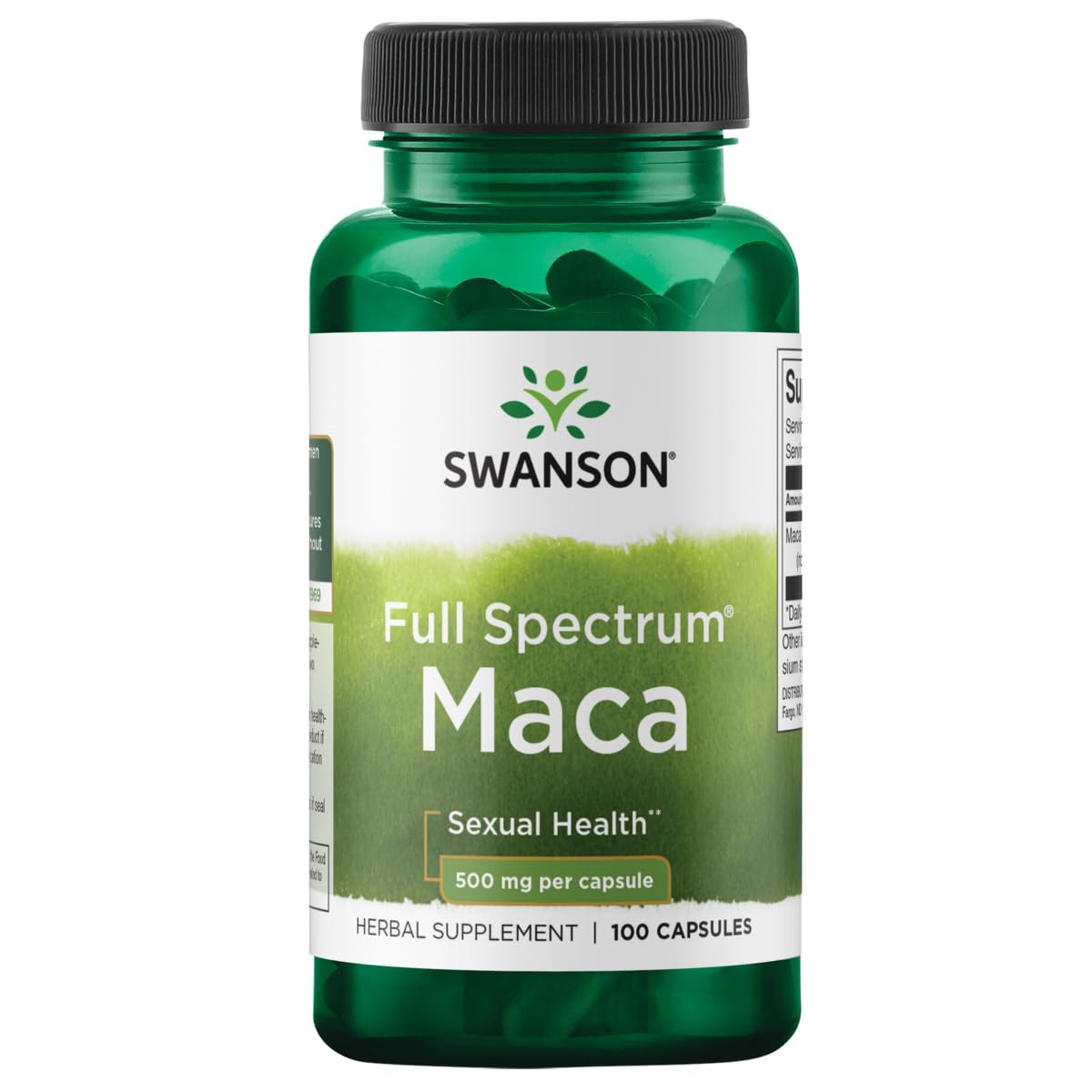 Foto 1 | Suplemento Swanson Maca 500 Mg 100 Cápsulas - Venta Internacional.
