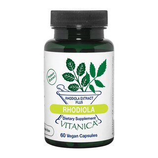 Foto 1 | Suplemento De Extracto De Raíz De Rhodiola Rosea De Vitanica 200 Mg 60 Cápsulas - Venta Internacional.