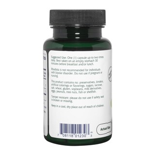 Foto 3 | Suplemento De Extracto De Raíz De Rhodiola Rosea De Vitanica 200 Mg 60 Cápsulas - Venta Internacional.