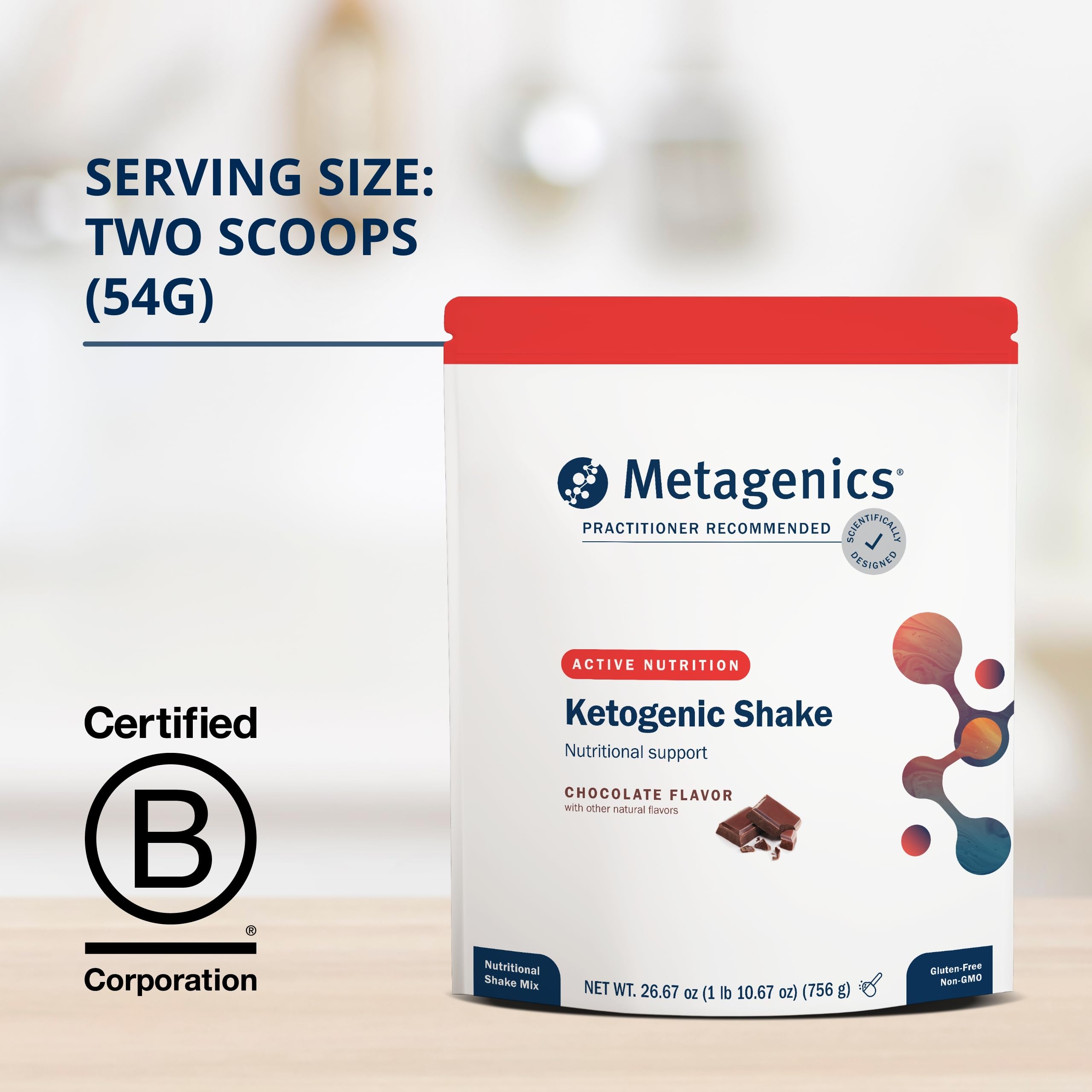 Foto 4 | Batido Cetogénico Metagenics, 25 Vitaminas Y Minerales, Chocolate - Venta Internacional.