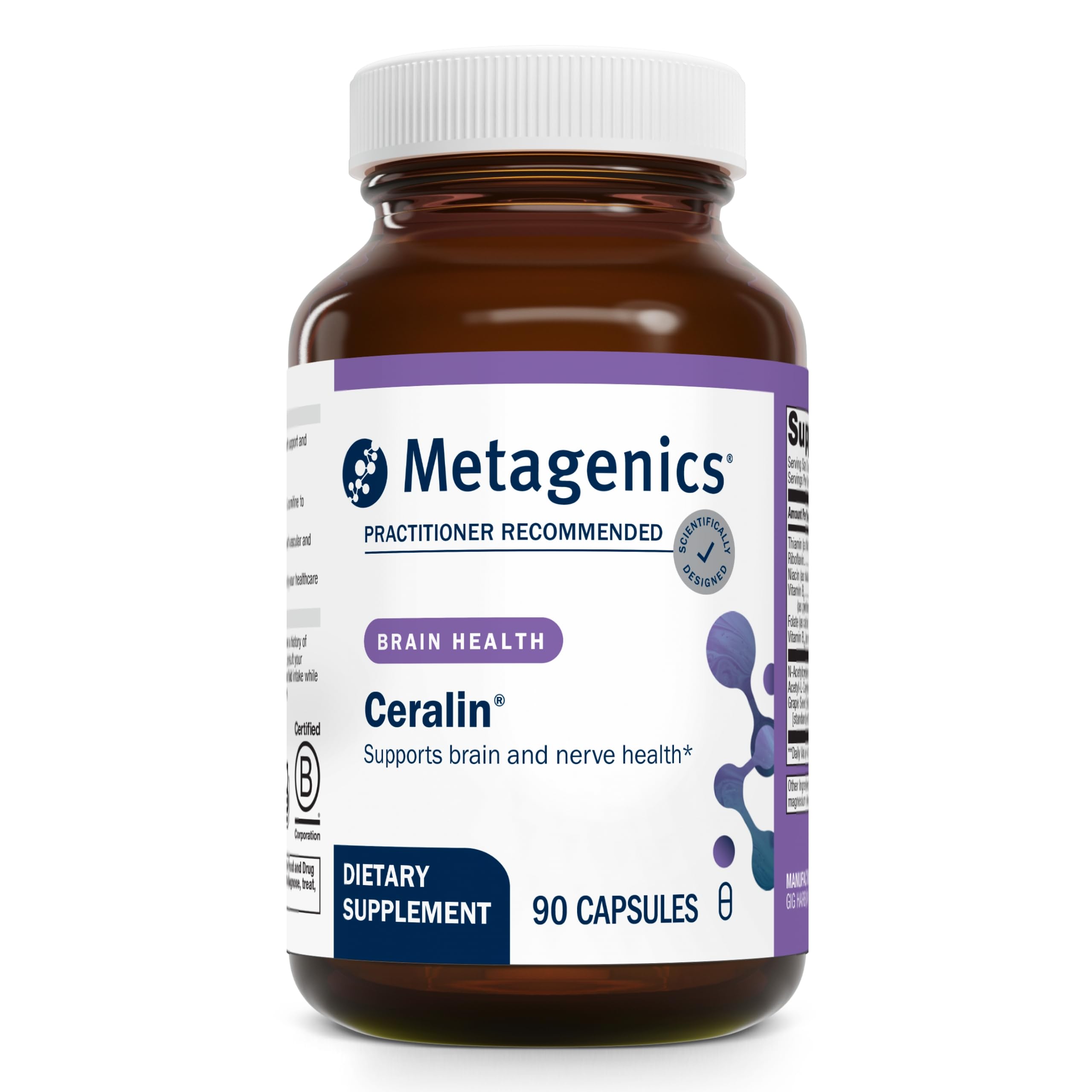 Foto 1 | Suplemento Metagenics Ceralin Forte, Cápsulas De 90 Unidades - Venta Internacional.