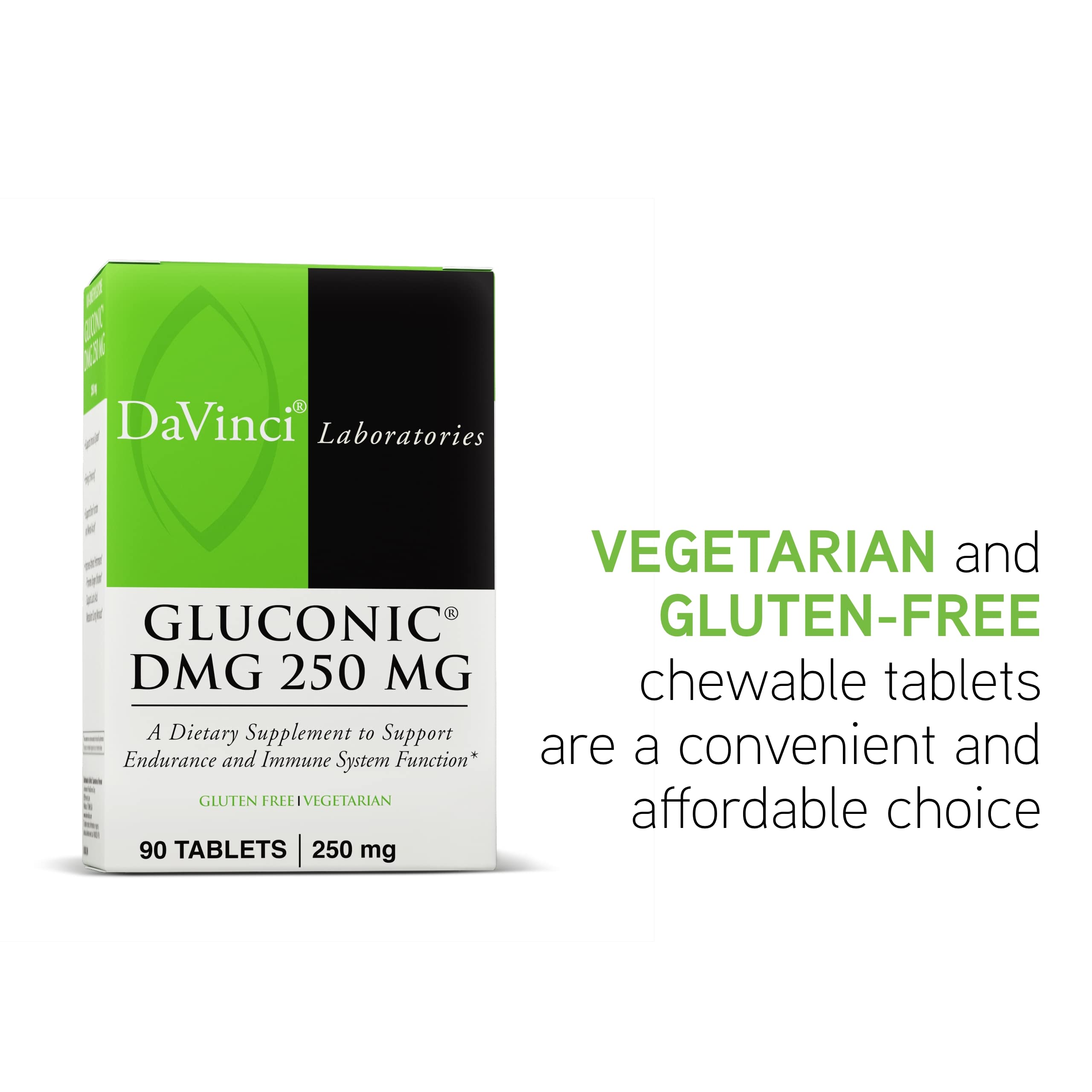 Foto 5 | Suplemento Davinci Labs Gluconic Dmg 250 Mg 90 Comprimidos - Venta Internacional.