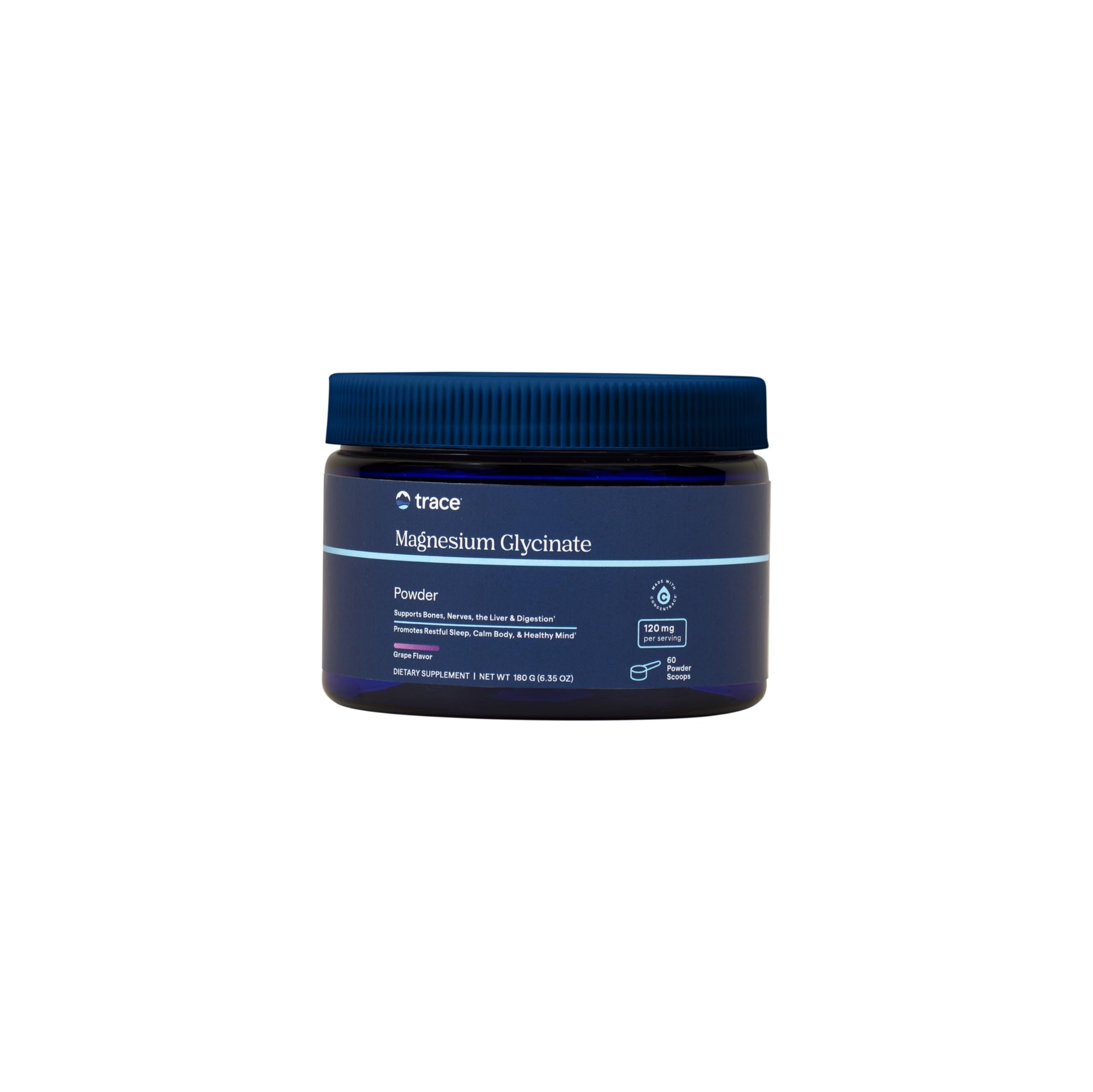 Foto 2 pulgar | Mezcla De Glicinato De Magnesio Para Bebidas Con Oligoelementos, 180 G, Uva - Venta Internacional.