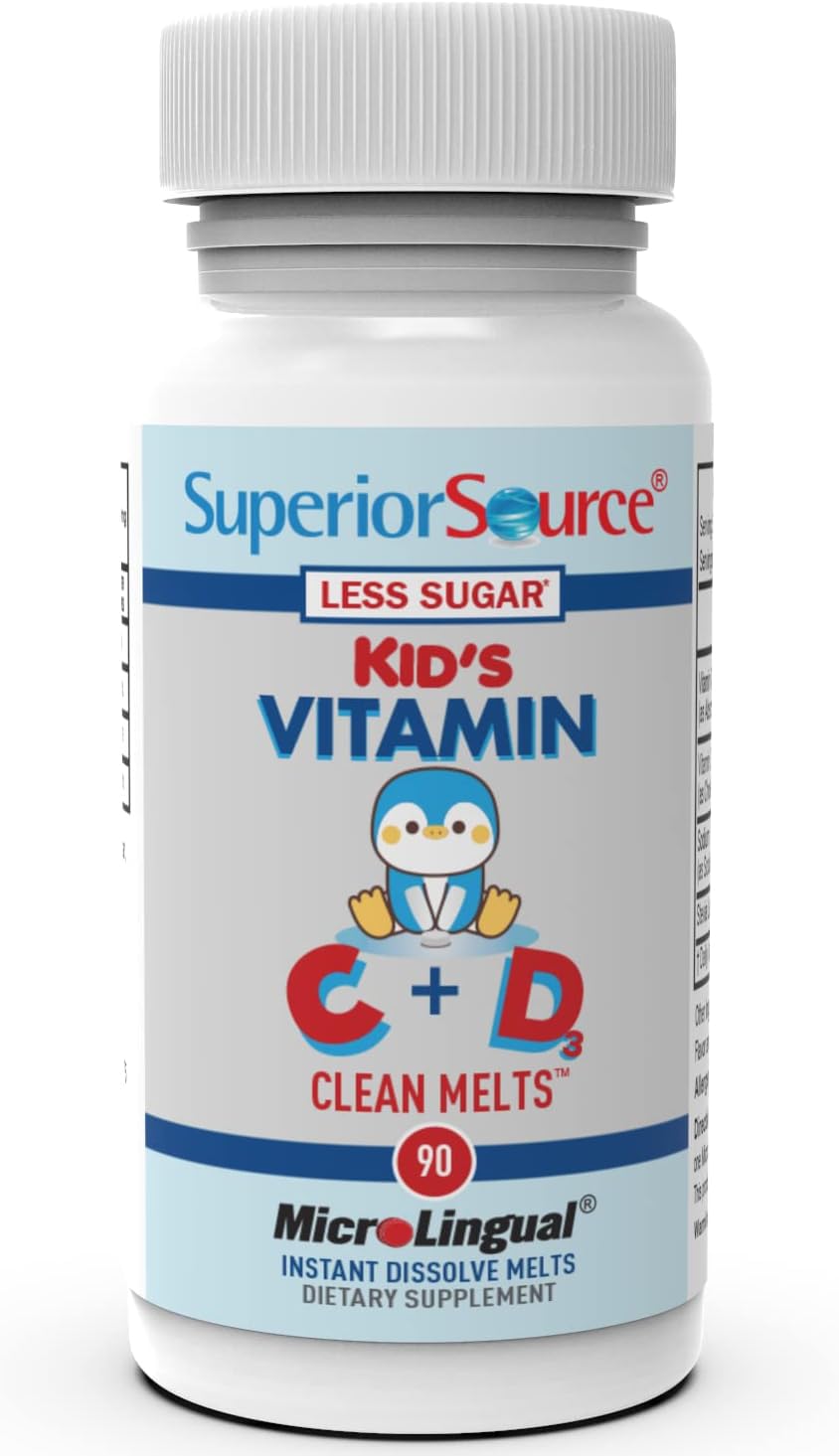 Foto 4 pulgar | Suplemento De Vitamina C Y D3 90 Derrite Para Niños De Superior Source - Venta Internacional.