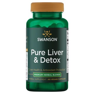 Foto 1 | Suplemento Swanson Ultra Pure Liver & Detox 60 Cápsulas Veganas - Venta Internacional.