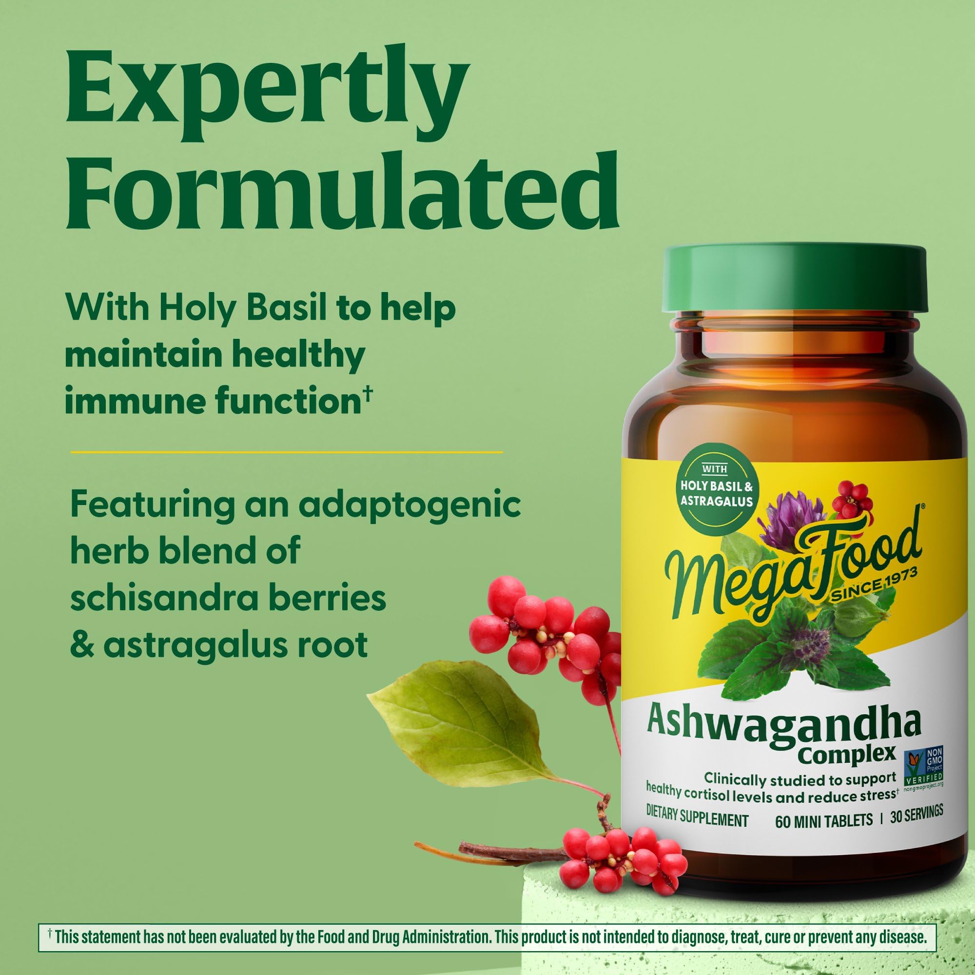 Foto 5 | Suplemento Megafood Ashwagandha Complex 60 Comprimidos - Venta Internacional.