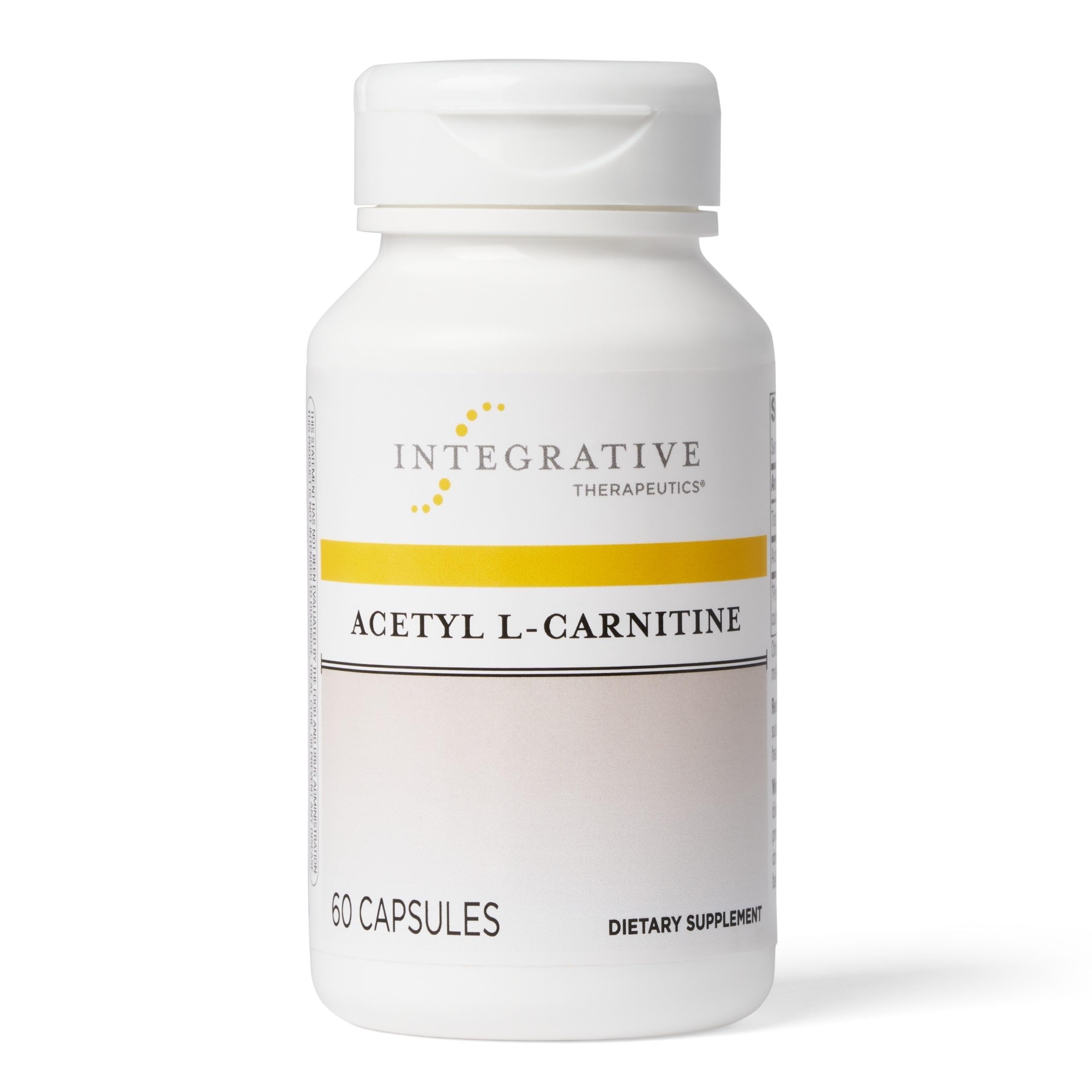 Suplemento Integrative Therapeutics Acetil L-carnitina 60 Cápsulas - Venta Internacional.
