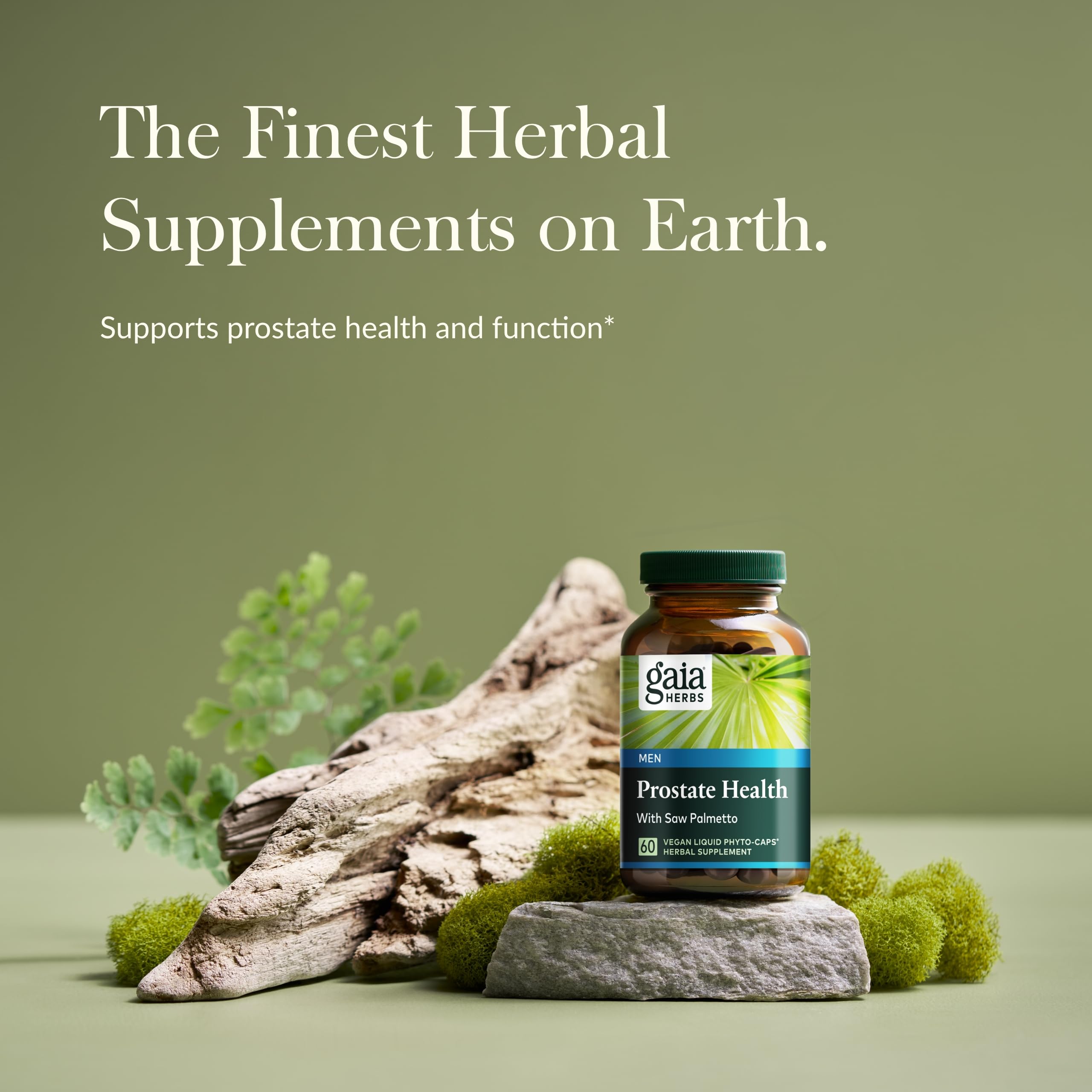 Foto 4 pulgar | Suplemento Gaia Herbs Prostate Health 60 Cápsulas Veganas - Venta Internacional.