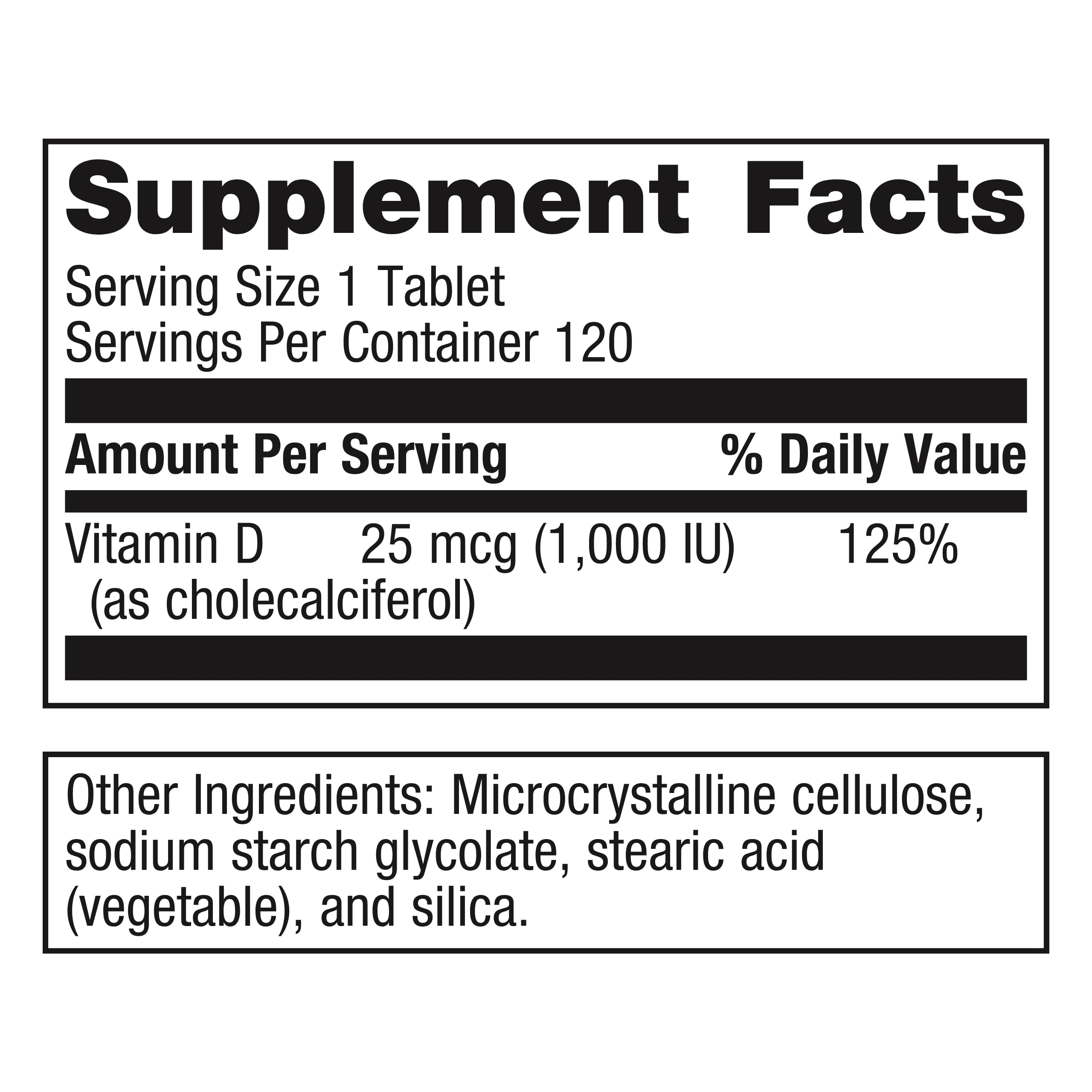 Foto 3 pulgar | Suplemento De Vitamina D Metagenics Vitamina D3 1000 120 Comprimidos - Venta Internacional.