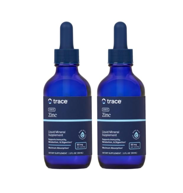 Foto 2 pulgar | Suplemento Líquido Trace Minerals Ionic Zinc, 60 Ml, Paquete De 2 - Venta Internacional.
