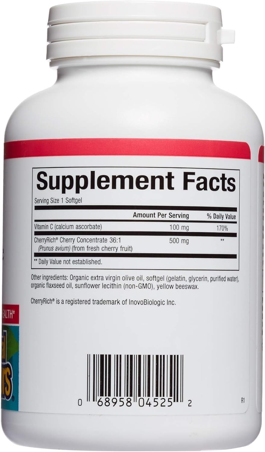 Foto 3 pulgar | Suplemento Natural Factors Cherryrich Super Strength 90 Cápsulas Blandas - Venta Internacional.