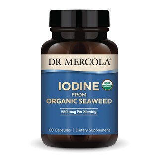 Foto 1 | Suplemento Dr. Mercola De Yodo A Partir De Algas Orgánicas 650 Mcg - Venta Internacional.