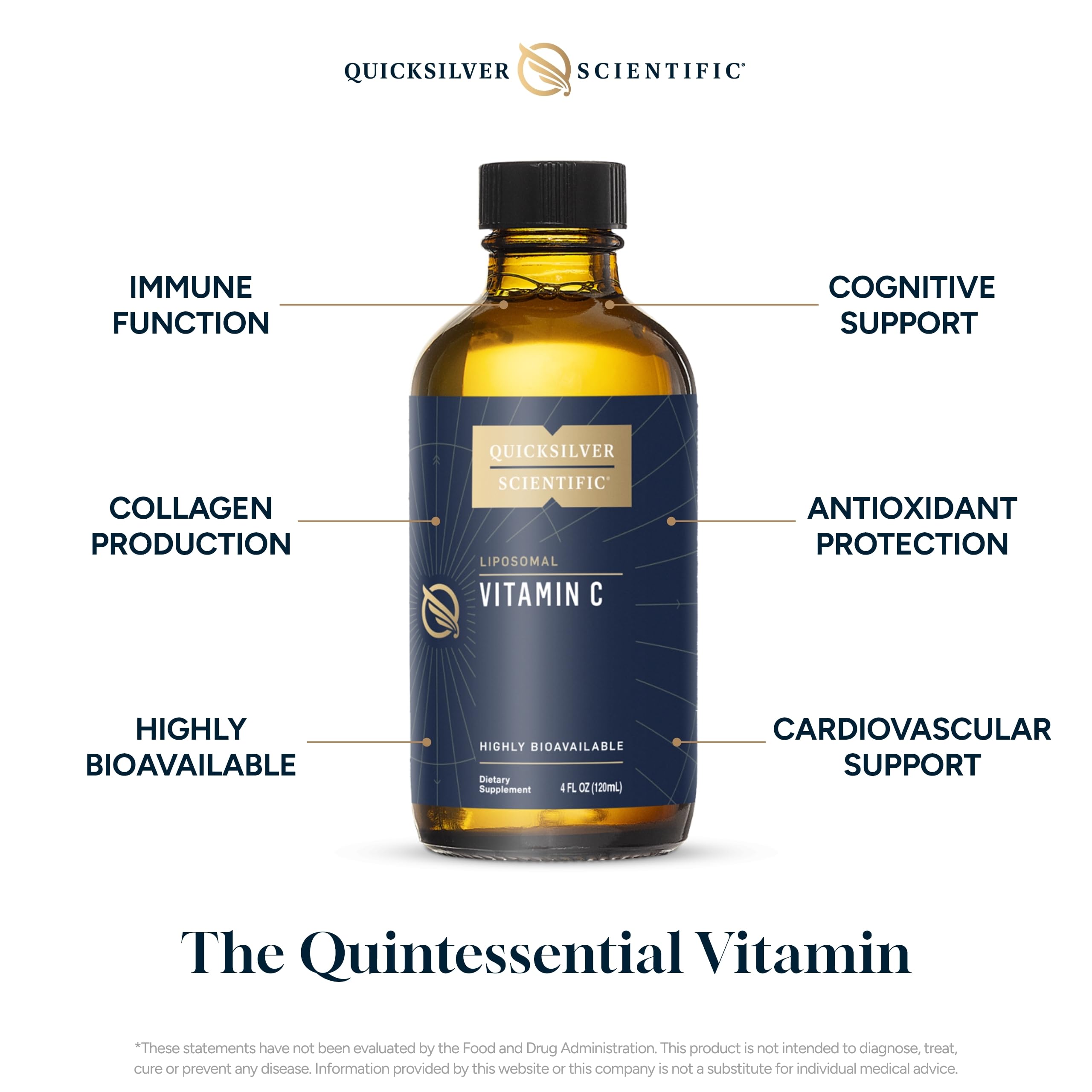 Foto 3 | Suplemento De Vitamina C Liposomal Quicksilver Scientific De 1000 Mg - Venta Internacional.
