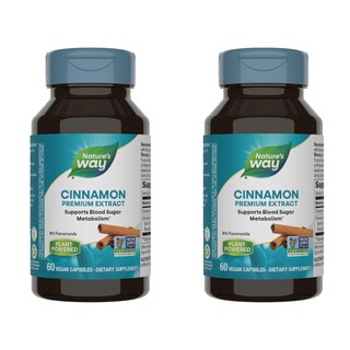 Foto 1 | Suplemento De Extracto De Canela De Nature's Way, 60 Vcaps X 2 - Venta Internacional.