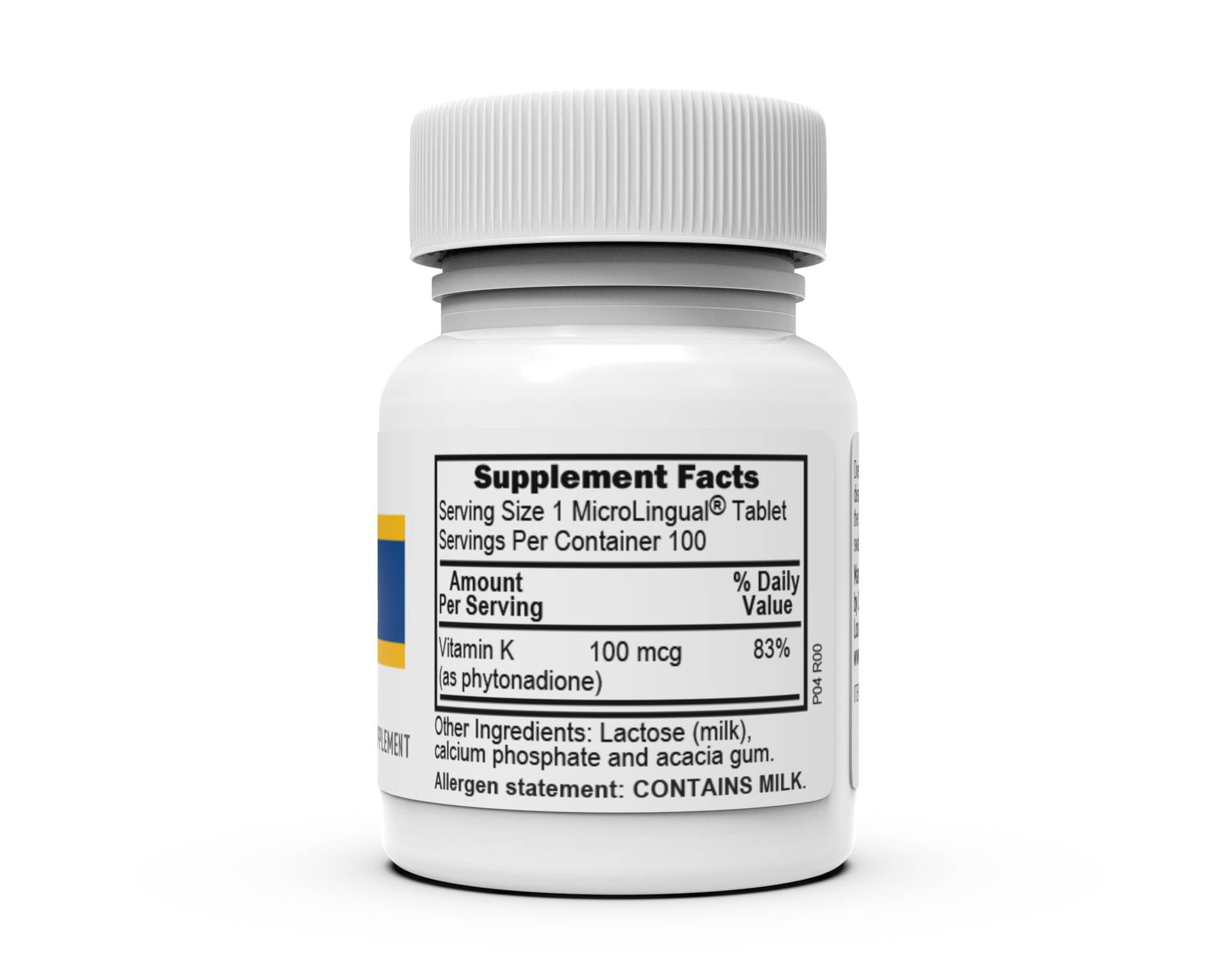 Foto 3 pulgar | Suplemento De Vitamina K De Fuente Superior, 100 Mcg, 30 Tabletas - Venta Internacional.