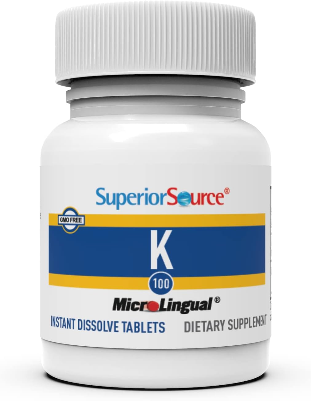 Foto 3 | Suplemento De Vitamina K De Fuente Superior, 100 Mcg, 30 Tabletas - Venta Internacional.