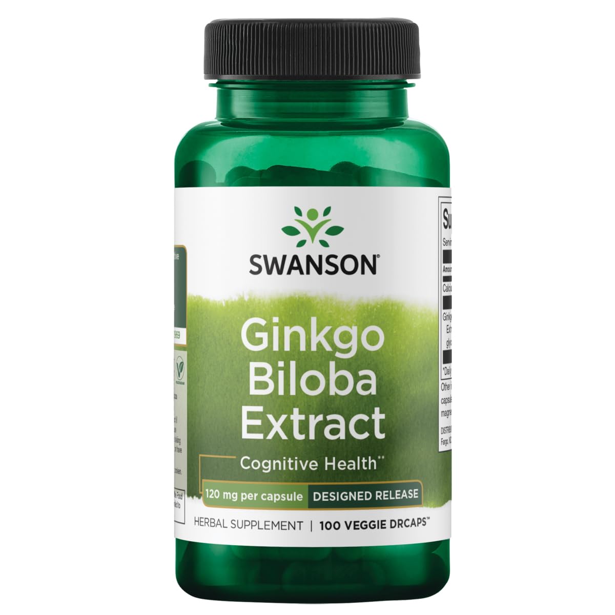 Foto 2 pulgar | Suplemento Swanson Ultra Ginkgo 120 Mg 100 Cápsulas - Venta Internacional.