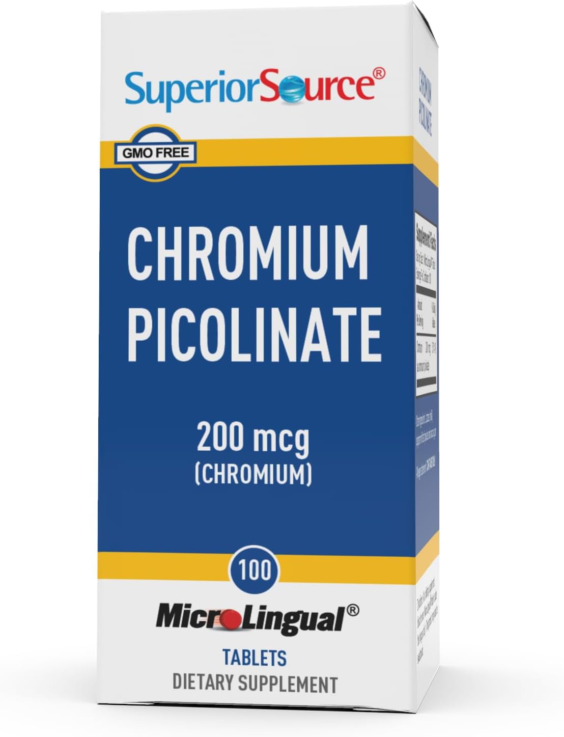 Foto 6 pulgar | Suplemento Picolinato De Cromo De Fuente Superior 500 Mcg - Venta Internacional.