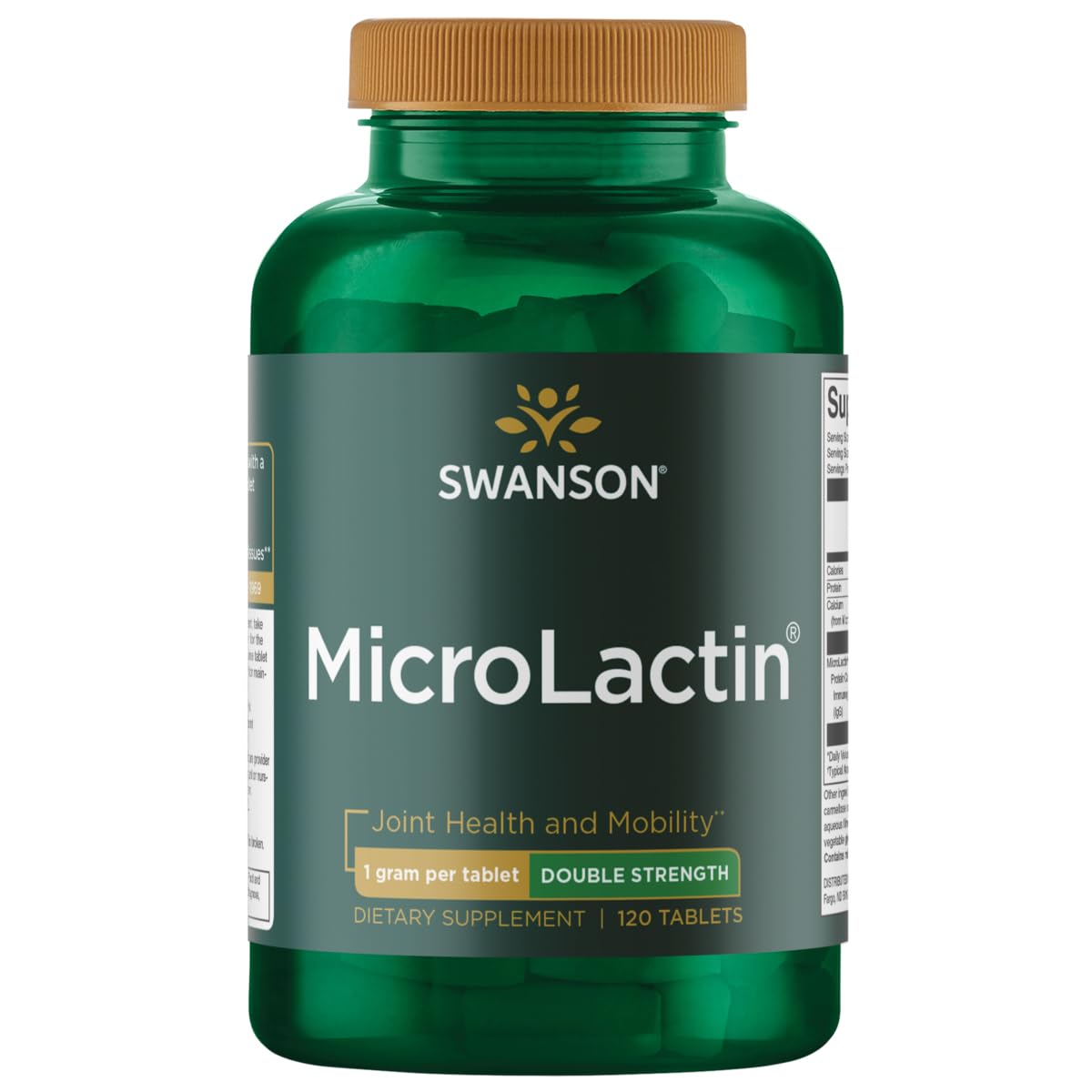 Foto 1 | Suplemento Swanson Microlactin Double Strength 1000 Mg 120 Tabletas - Venta Internacional.