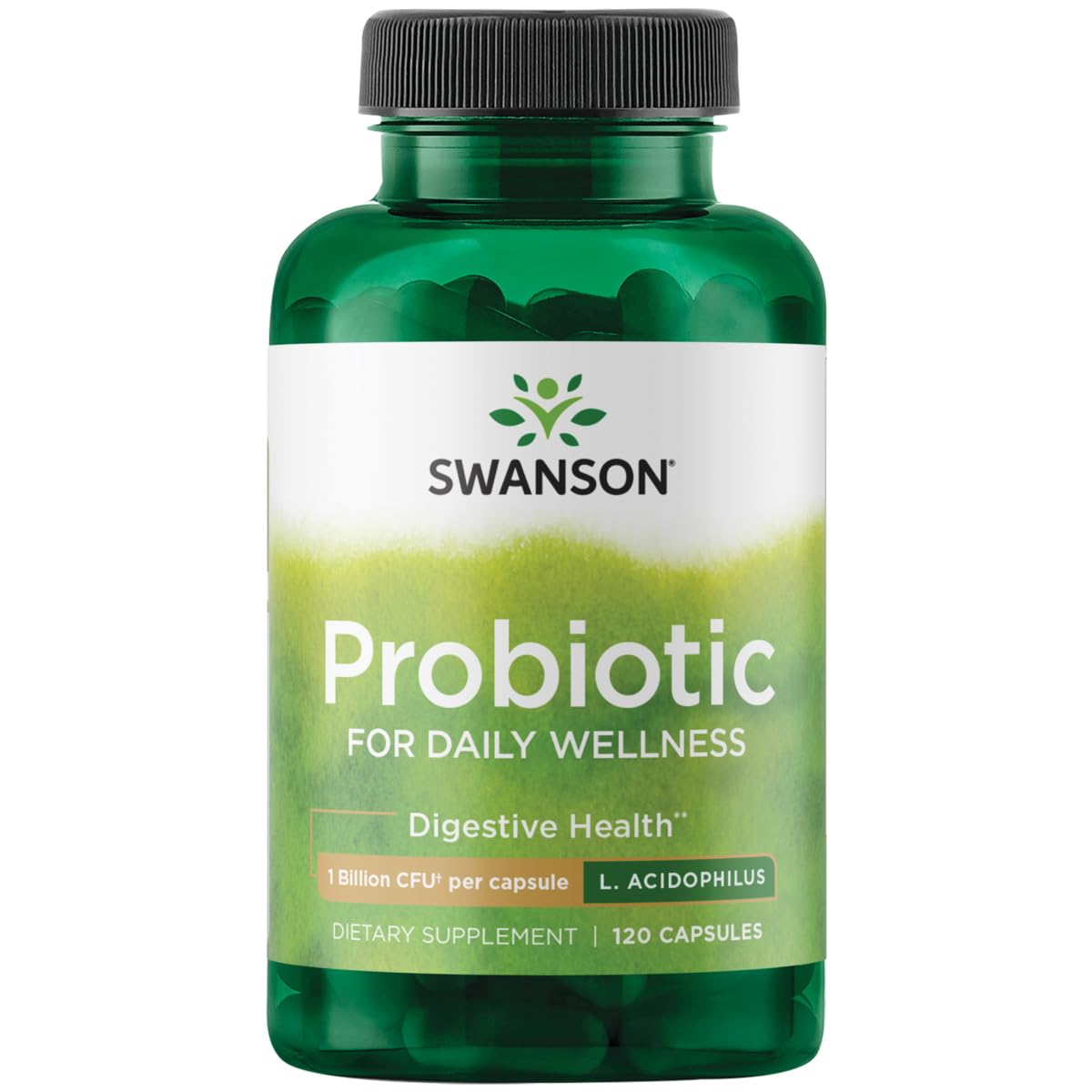 Foto 2 pulgar | Suplemento Swanson Probiotic Digestive Health 120 Cápsulas - Venta Internacional.