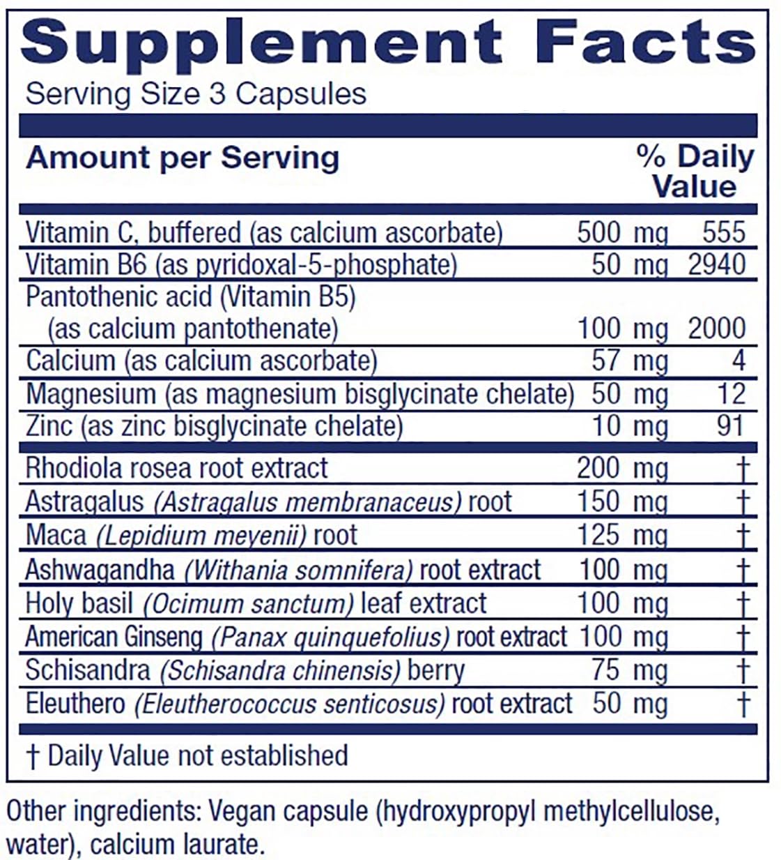 Foto 2 | Suplemento Vitanica Adrenal Assist Adrenal Support 180 Vegan - Venta Internacional.
