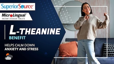 Foto 6 | Suplemento Superior Source L-teanina 200 Mg Para Adultos 100 Comprimidos - Venta Internacional.