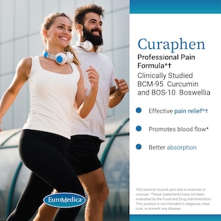 Foto 3 | Suplemento Euromedica Curaphen Curcumin 120 Cápsulas - Venta Internacional.