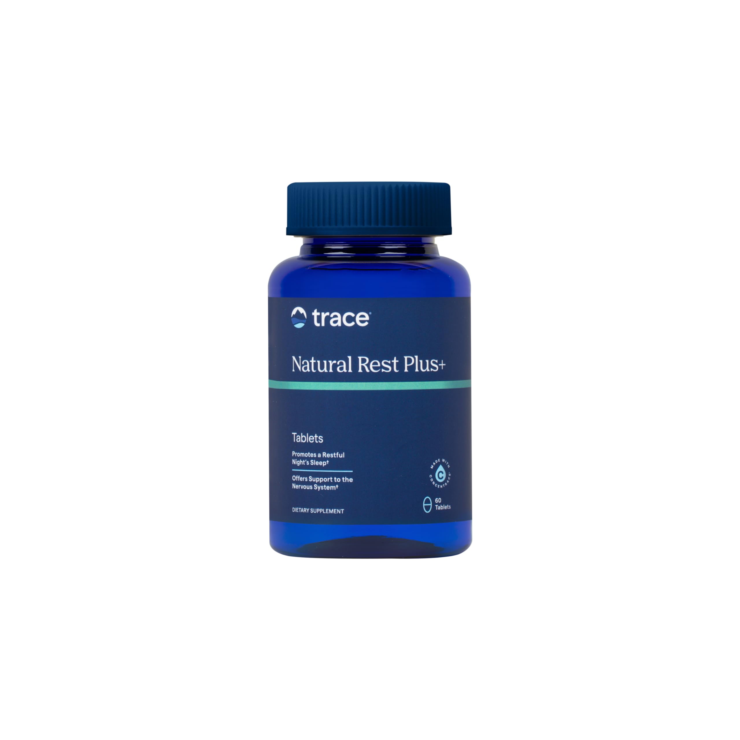Foto 2 pulgar | Suplemento Dietético Trace Minerals Natural Rest Plus 60 Comprimidos - Venta Internacional.