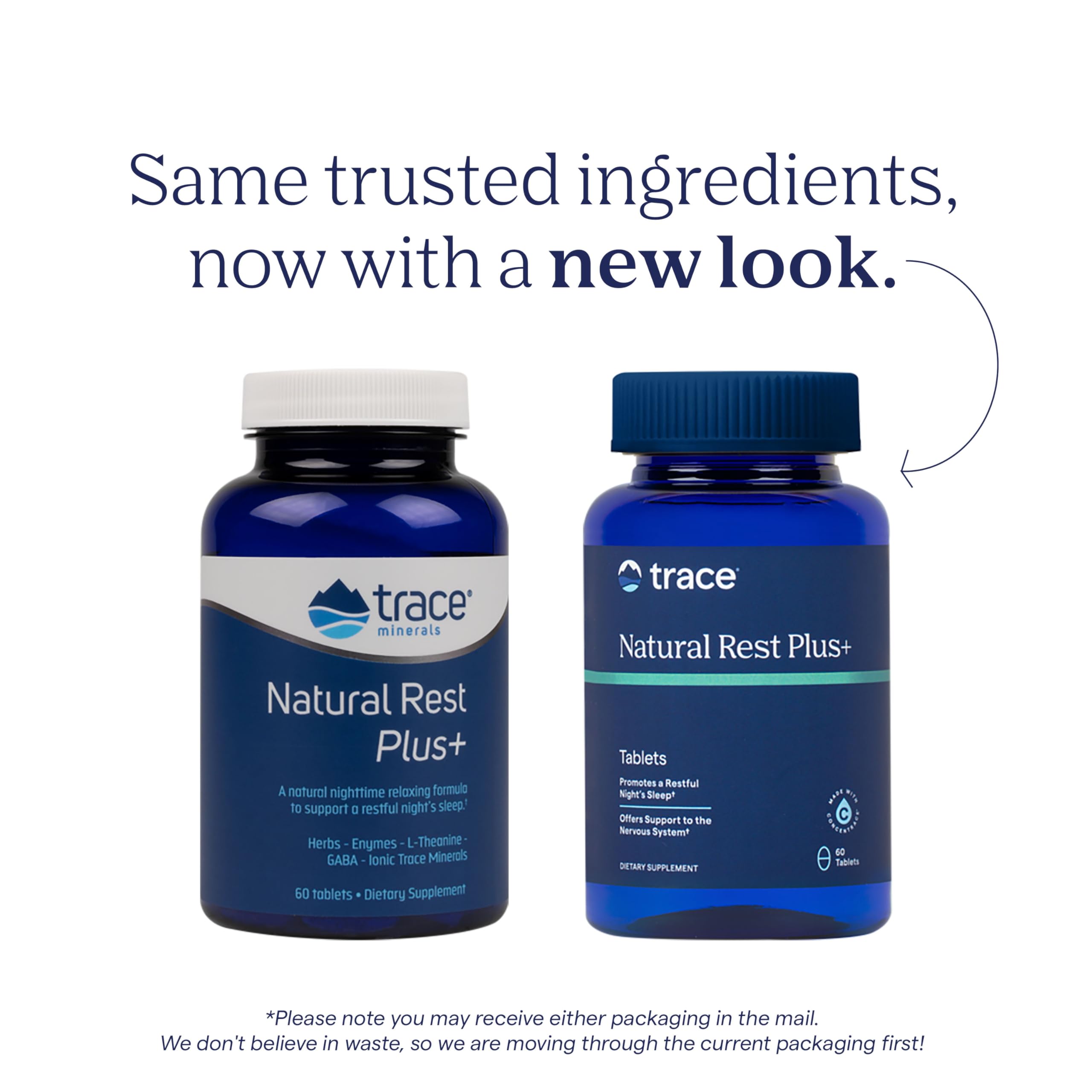 Foto 4 pulgar | Suplemento Dietético Trace Minerals Natural Rest Plus 60 Comprimidos - Venta Internacional.