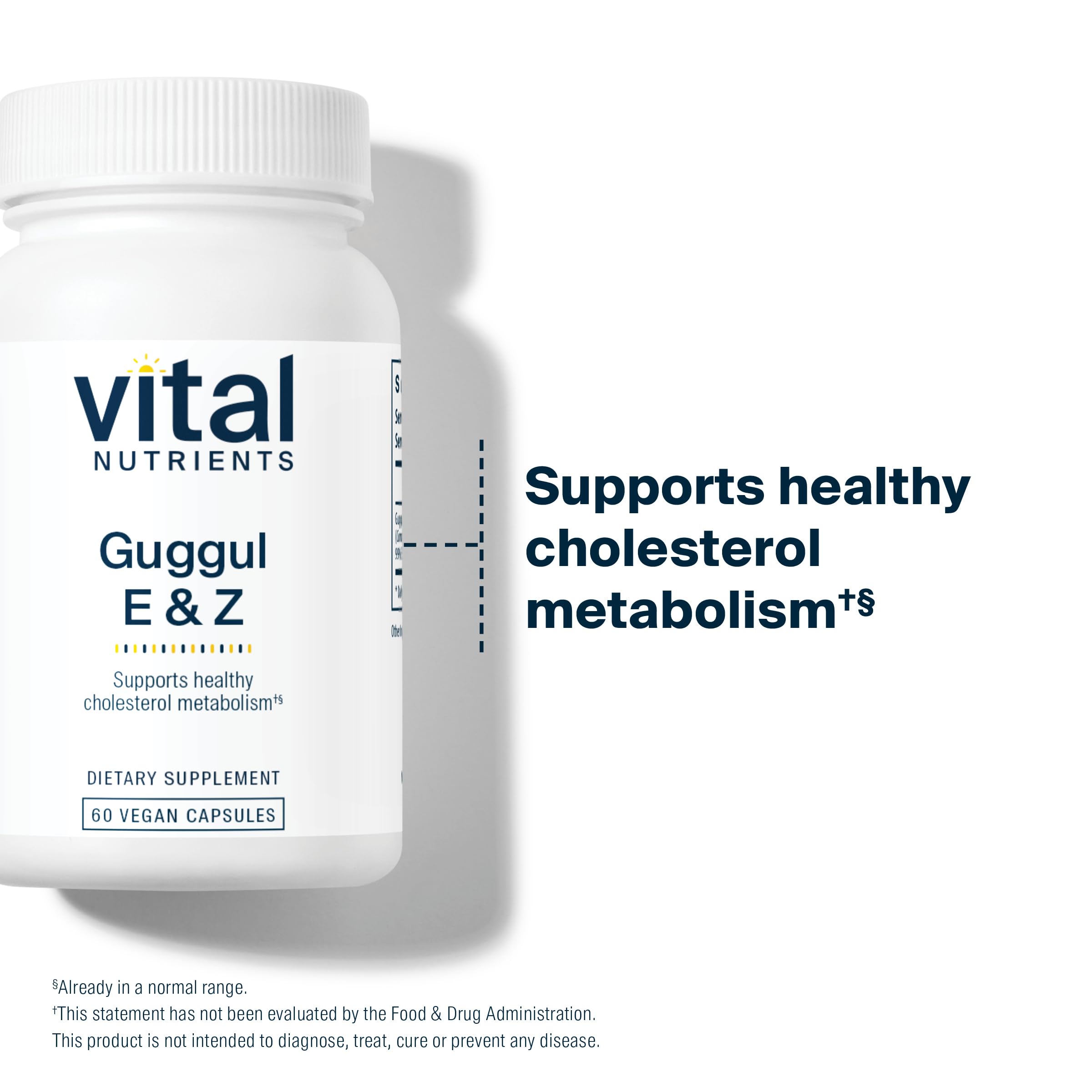 Foto 7 pulgar | Suplemento Vital Nutrients Guggul E & Z 60 Cápsulas - Venta Internacional.
