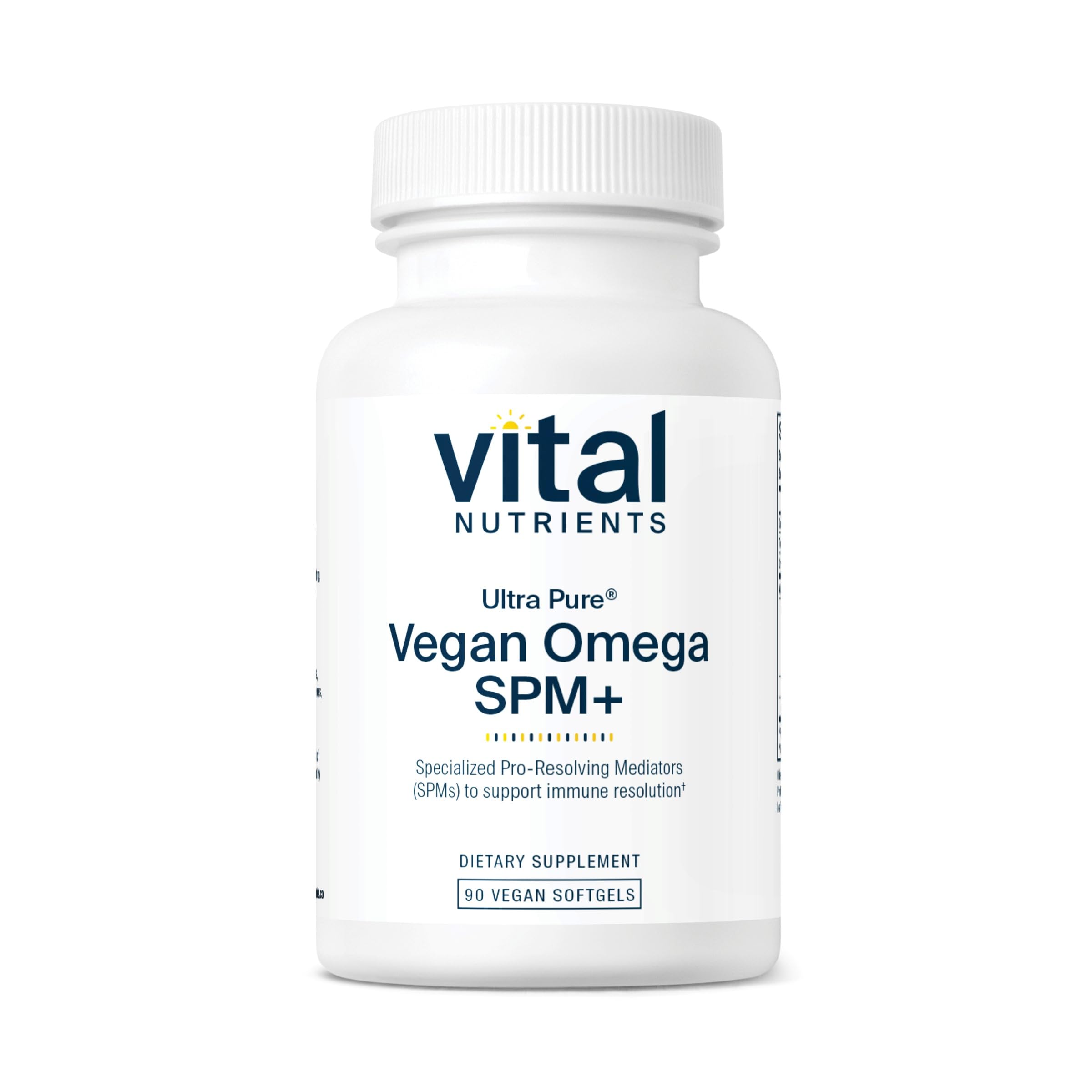 Foto 2 pulgar | Suplemento Vital Nutrients Ultra Pure Vegan Omega Spm+ 90 Cápsulas Blandas - Venta Internacional.