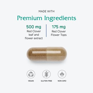 Foto 4 | Suplemento De Extracto De Flor Y Hoja De Trébol Rojo De Vitanica 500 Mg - Venta Internacional.