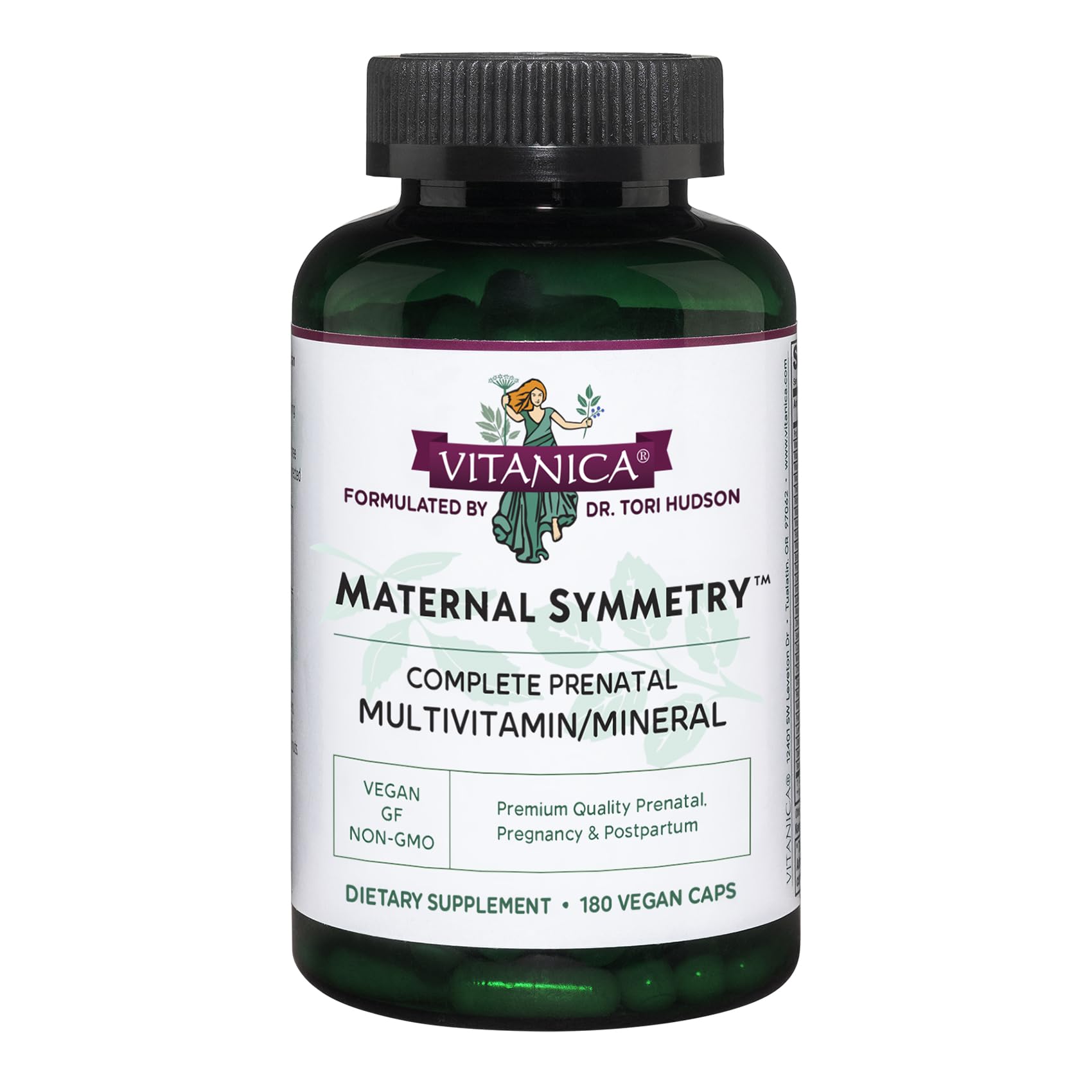 Foto 1 | Suplemento Vitanica Maternal Symmetry Prenatal 180 Cápsulas - Venta Internacional.