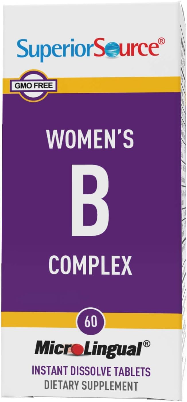 Foto 6 pulgar | Suplemento Superior Source Women's B Complex 60 Comprimidos - Venta Internacional.