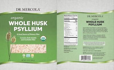 Foto 3 | Suplemento Dietético Dr. Mercola Organic Whole Husk Psyllium - Venta Internacional.
