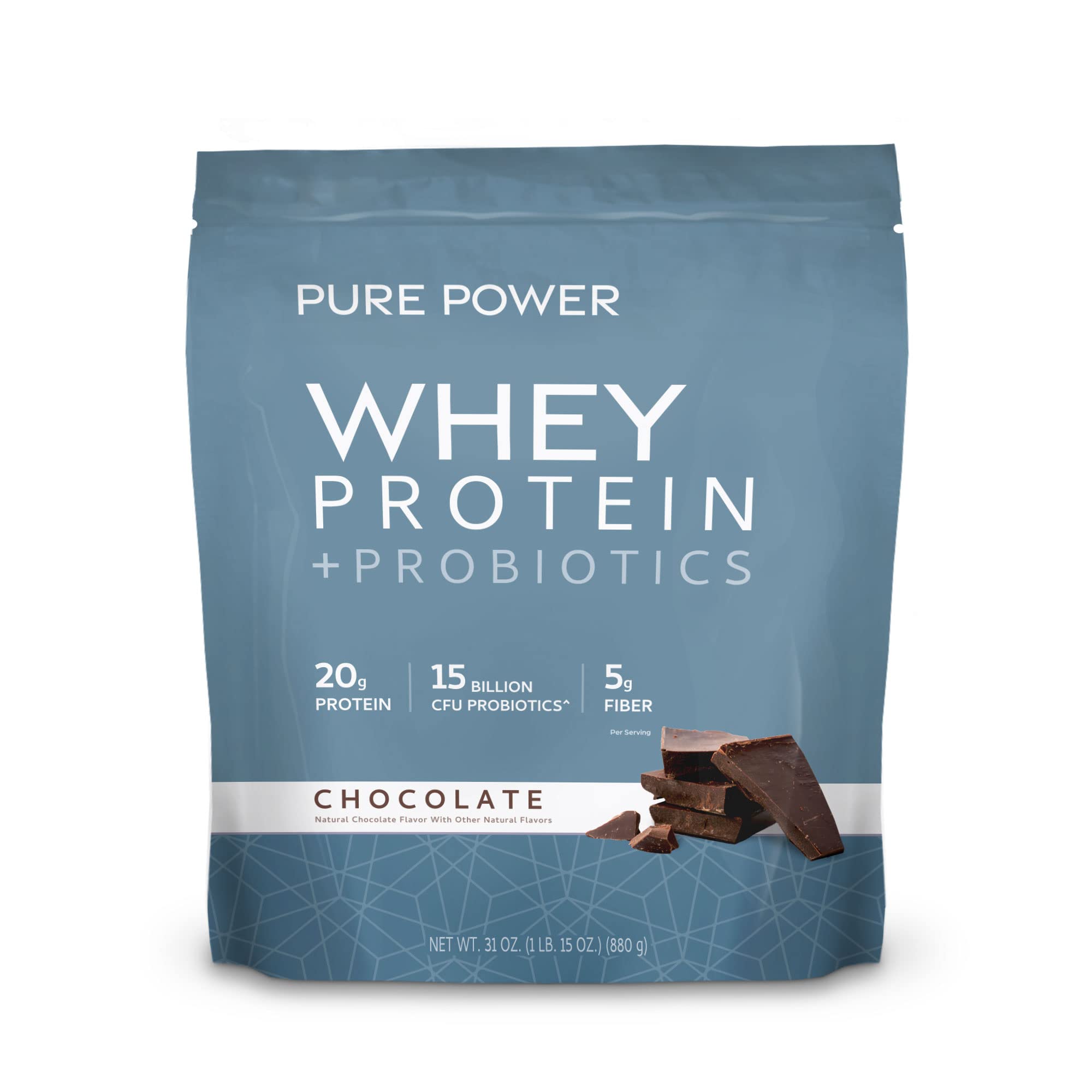 Foto 2 pulgar | Proteína En Polvo Dr. Mercola Pure Power Chocolate 880g - Venta Internacional.