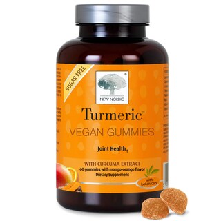 Foto 1 | Suplemento: Gomitas De Curcumina Y Cúrcuma New Nordic, 300 Mg, 60 Unidades - Venta Internacional.