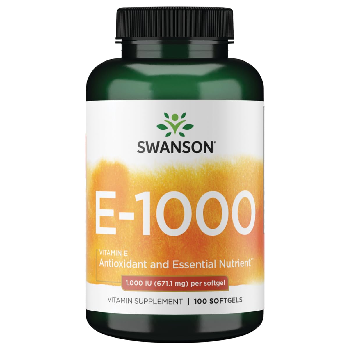 Foto 1 | Suplemento Swanson De Vitamina E, 1000 Ui, Natural, 100 Cápsulas Blandas - Venta Internacional.