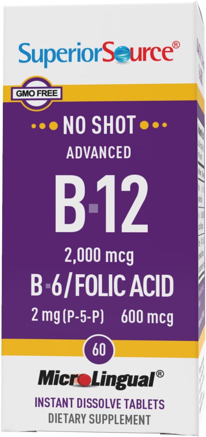 Foto 5 | Suplemento Superior Source No Shot Advanced B-12 De 2000 Mcg - Venta Internacional.