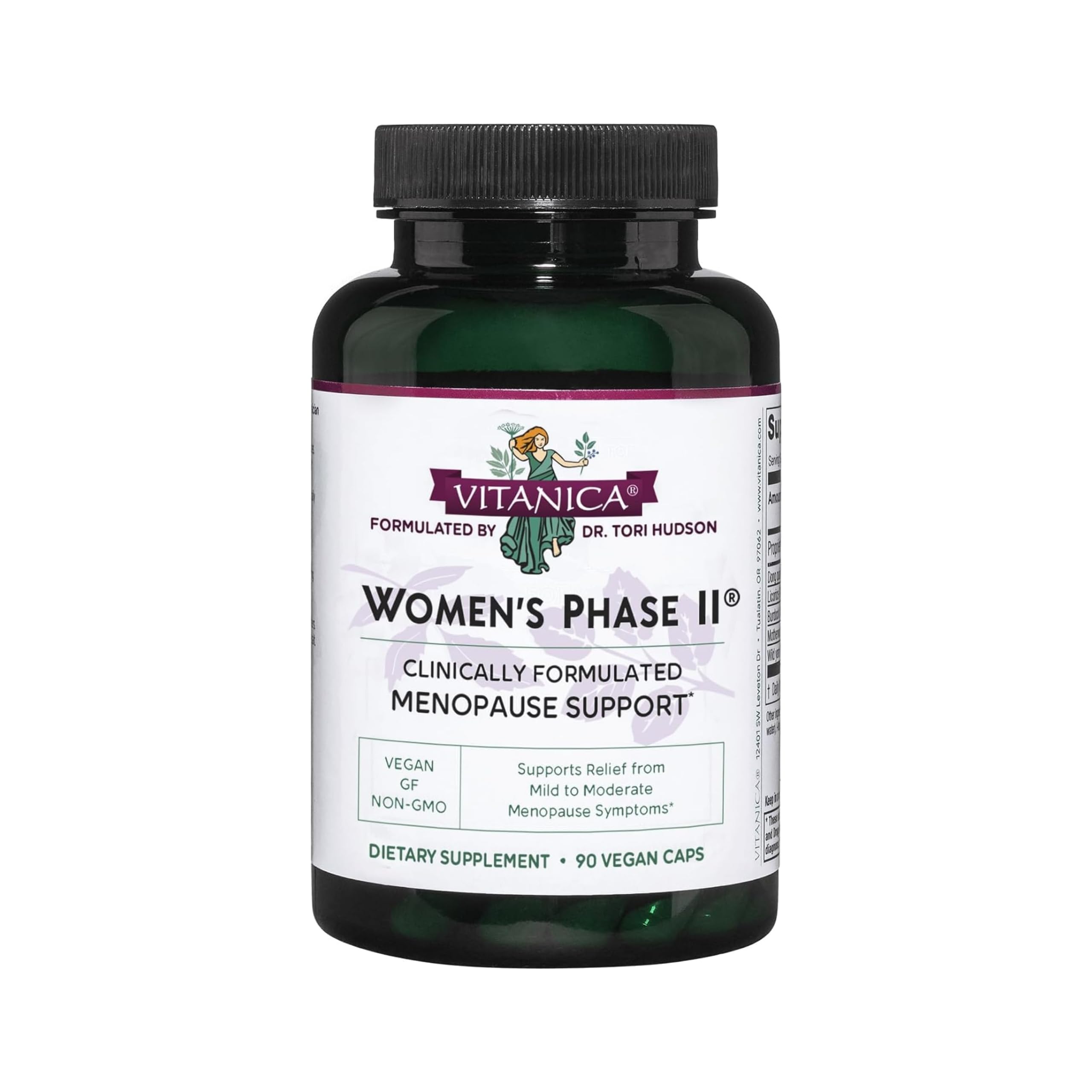Foto 2 pulgar | Suplemento Vitanica Women's Phase Ii Menopause Support 90 Cápsulas - Venta Internacional.