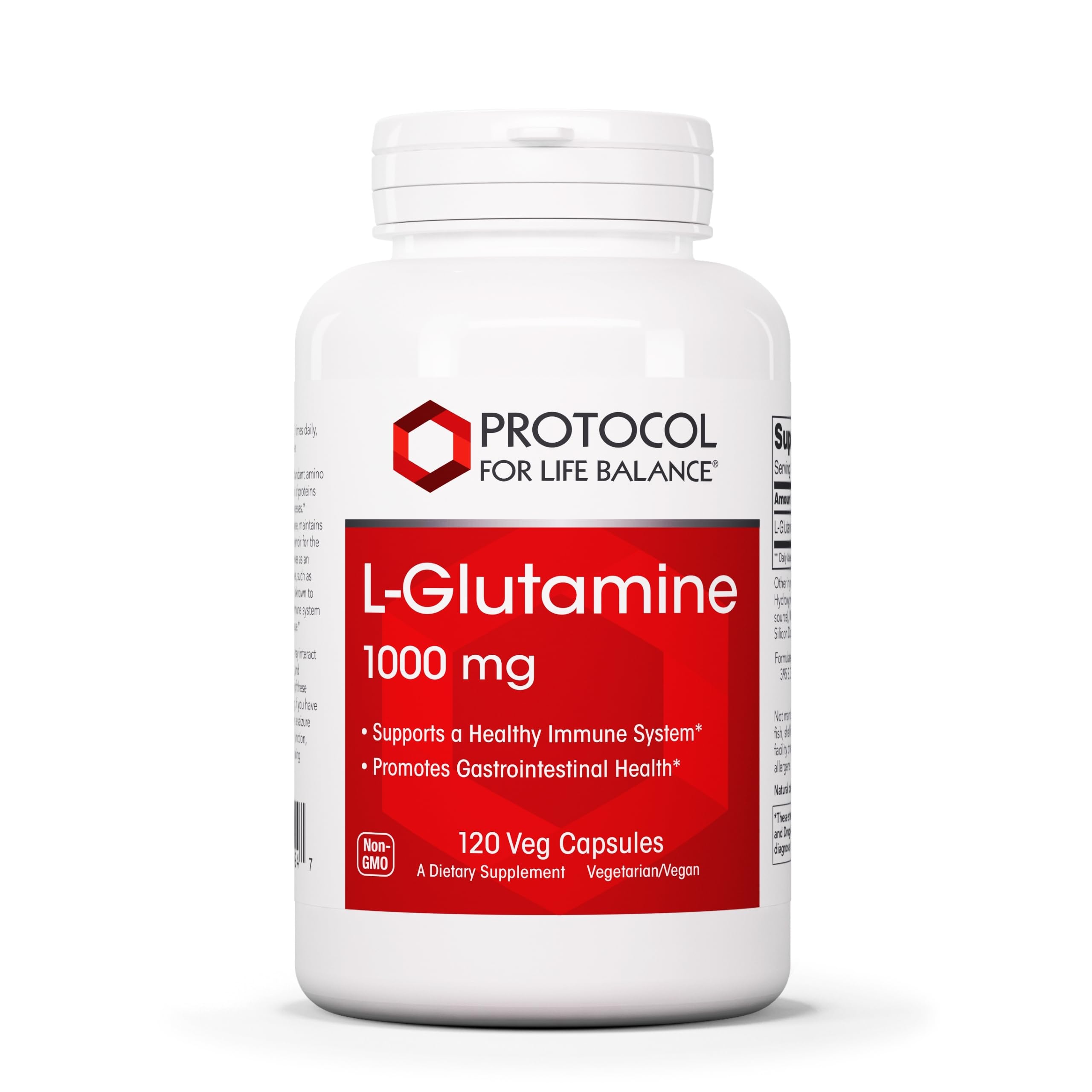 Foto 2 pulgar | Protocolo De Suplemento Para El Equilibrio De La Vida L-glutamina 1000 Mg - Venta Internacional.