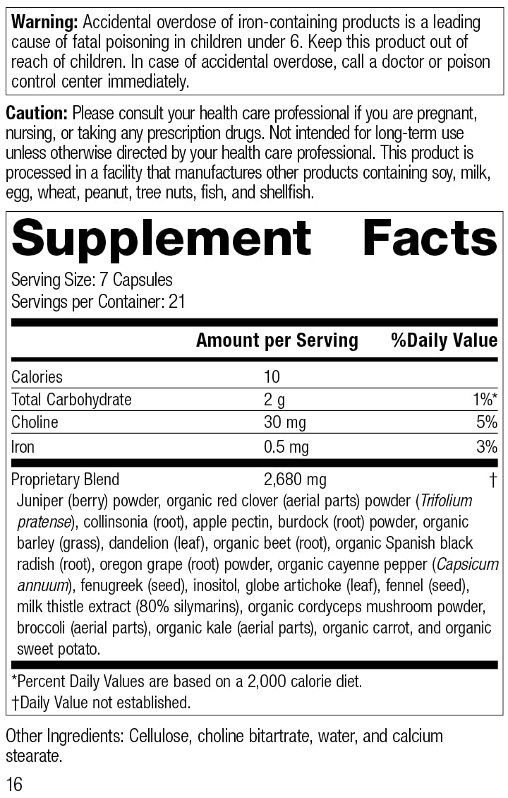 Foto 3 pulgar | Suplemento Standard Process Inc. Sp Cleanse 150 Cápsulas - Venta Internacional.