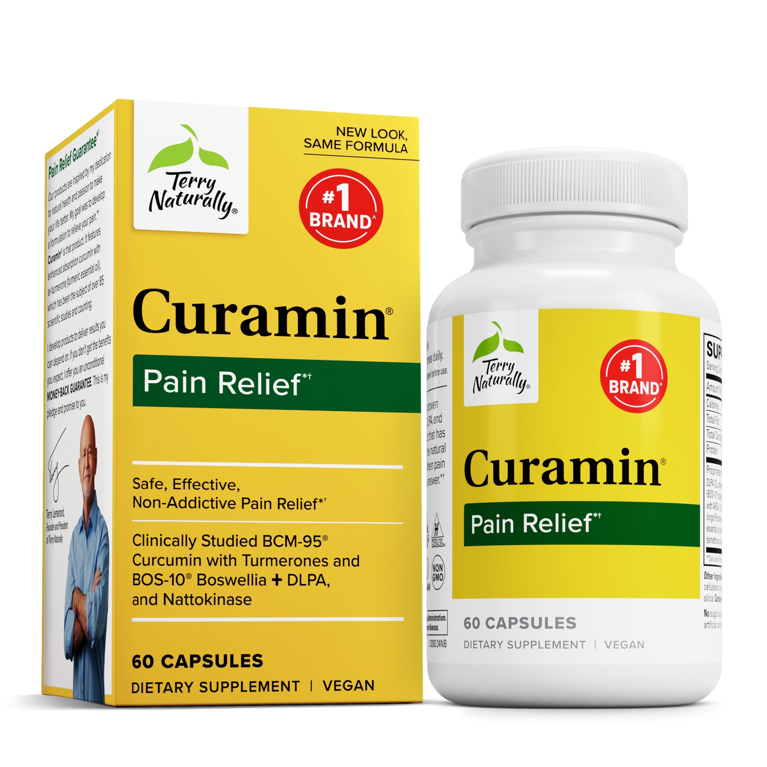Foto 1 | Suplemento Terry Naturally Curamin Curcumin 60 Cápsulas - Venta Internacional.