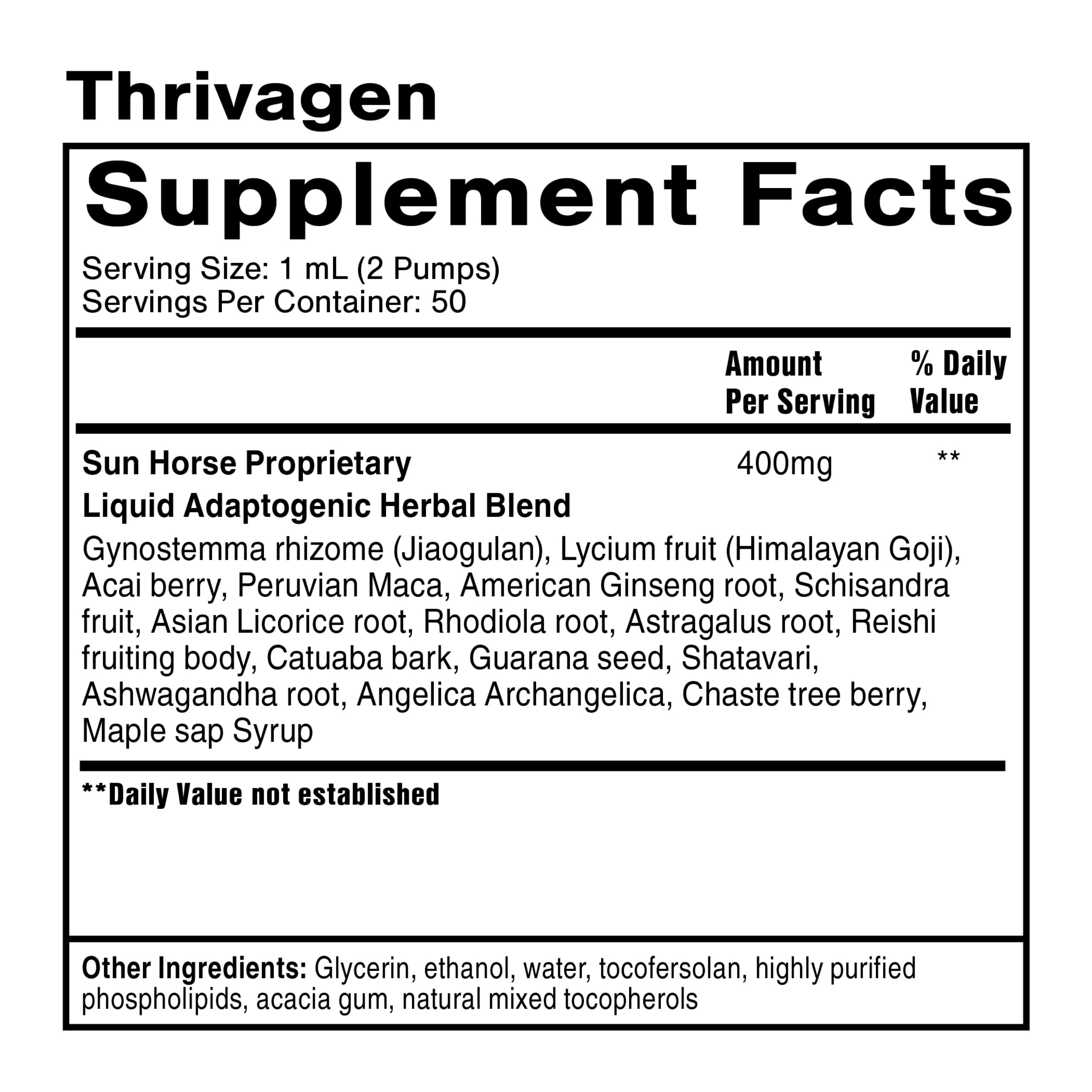 Foto 2 | Suplemento Quicksilver Scientific Thrivagen Women's Health 50 Ml - Venta Internacional.
